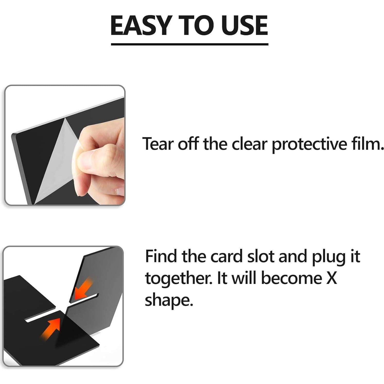 Soporte de Libro Acrílico Neatsure Grande 31.75x24.13 cm Negro