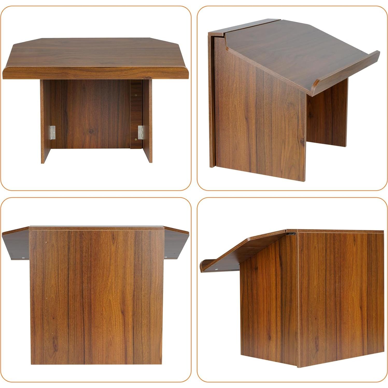 Atril de Mesa Plegable Nisorpa, Soporte Portátil para Presentaciones