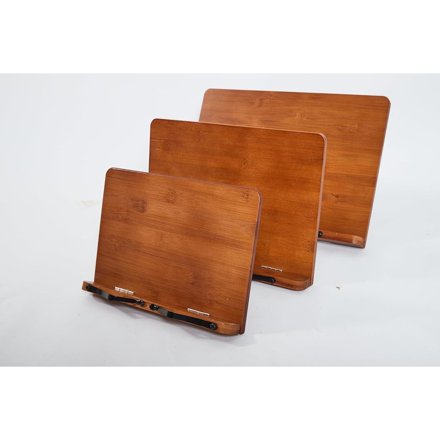 Soporte de Lectura Ajustable REEZHEE de Bambú 20x28cm