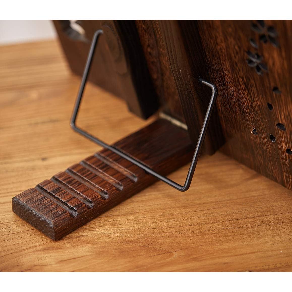 Soporte de Libro Plegable SINOBEST Madera Ajustable 33.5x24.1cm