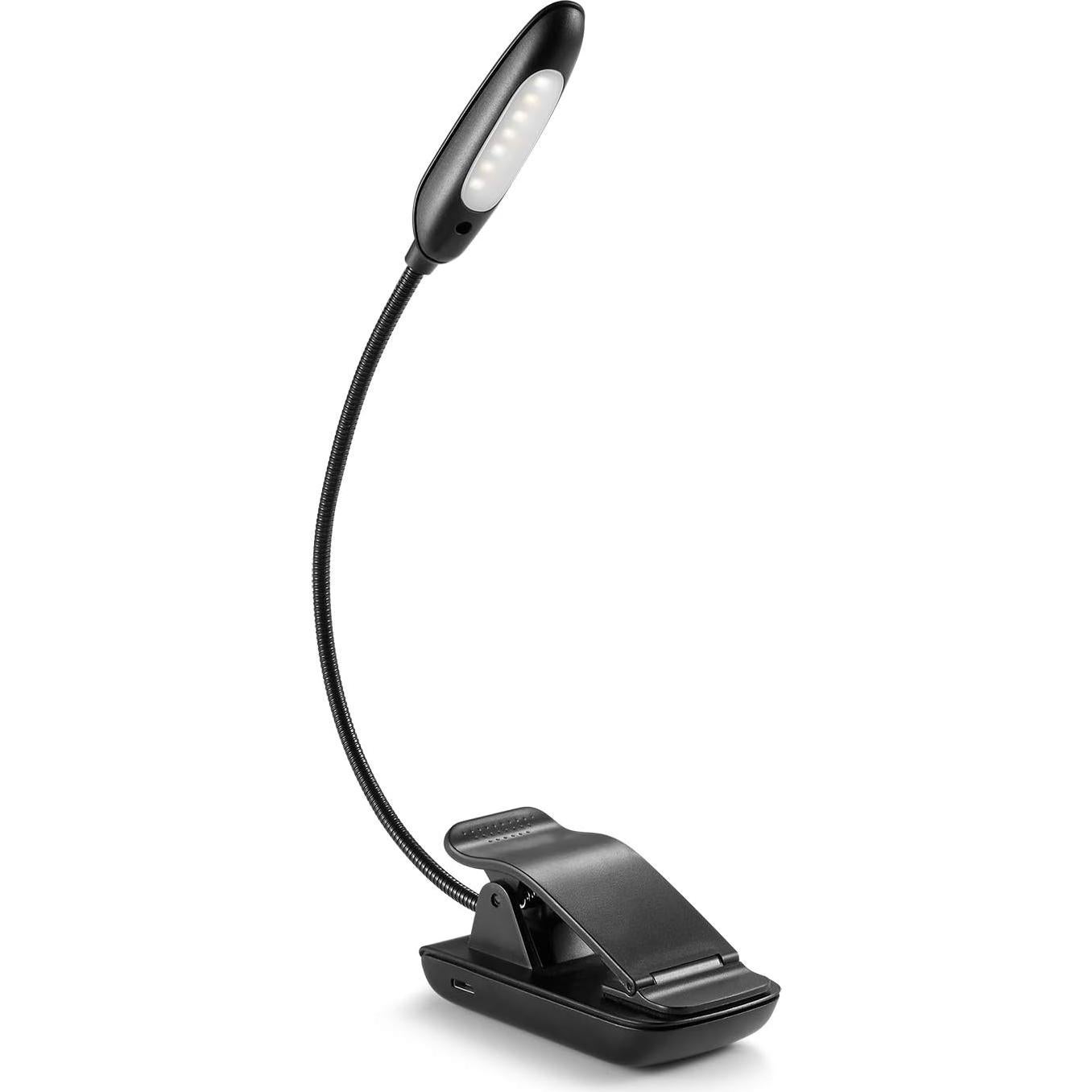 Soporte de Libros Esenciales Superiores con Luz LED Ajustable