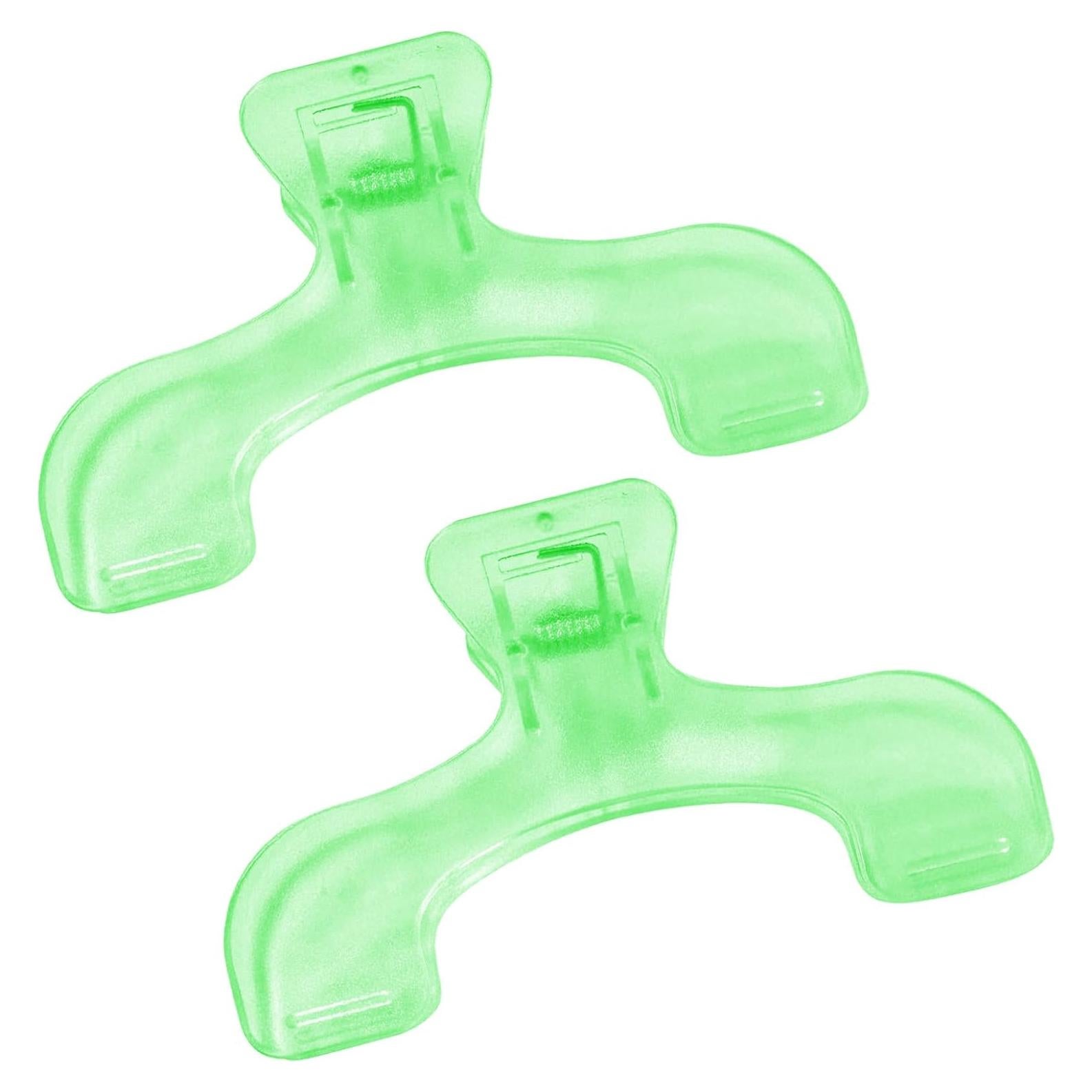 2 Sujetadores de Páginas Transparentes HINGTAI para Leer