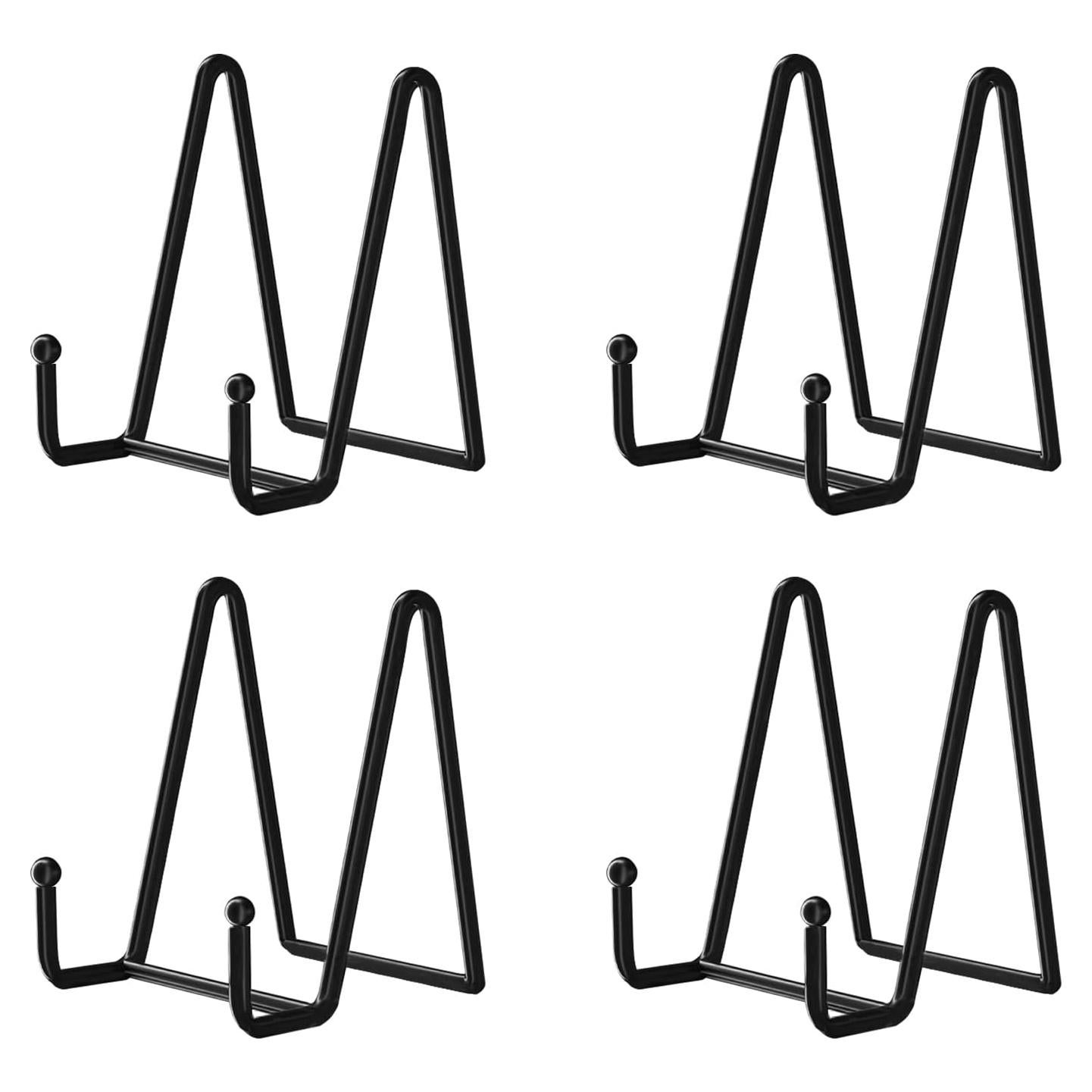 Soportes de Exhibición de Metal Decolore 4 Piezas 12.7-25.4 cm