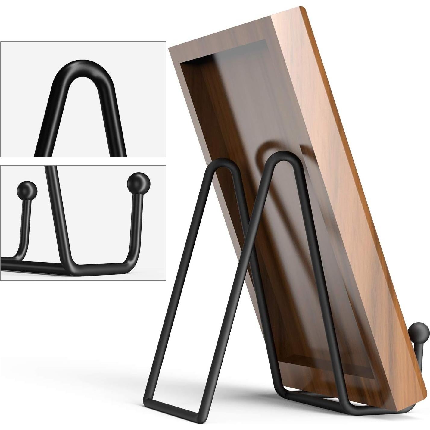 Soportes de Exhibición de Metal Decolore 4 Piezas 12.7-25.4 cm