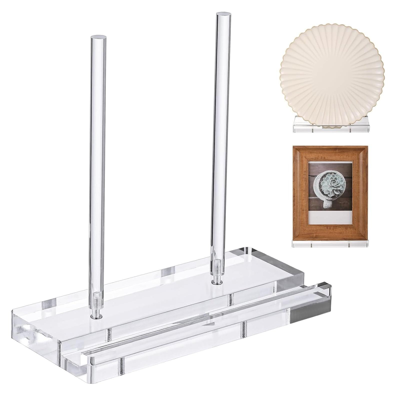 Soporte de Exhibición Acrílico CroBlissful 19.8x9 cm Transparente