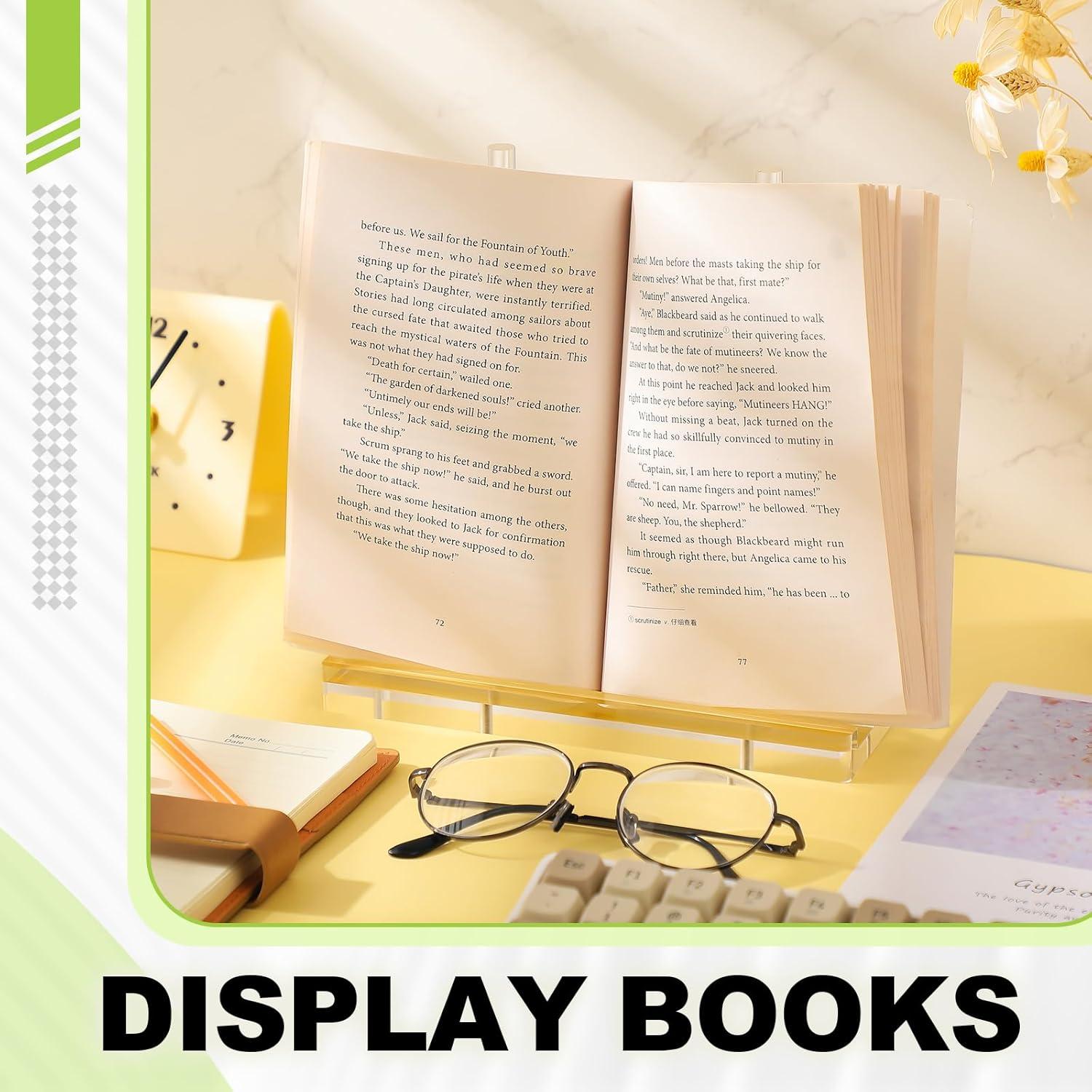 Soporte de Exhibición Acrílico CroBlissful 19.8x9 cm Transparente