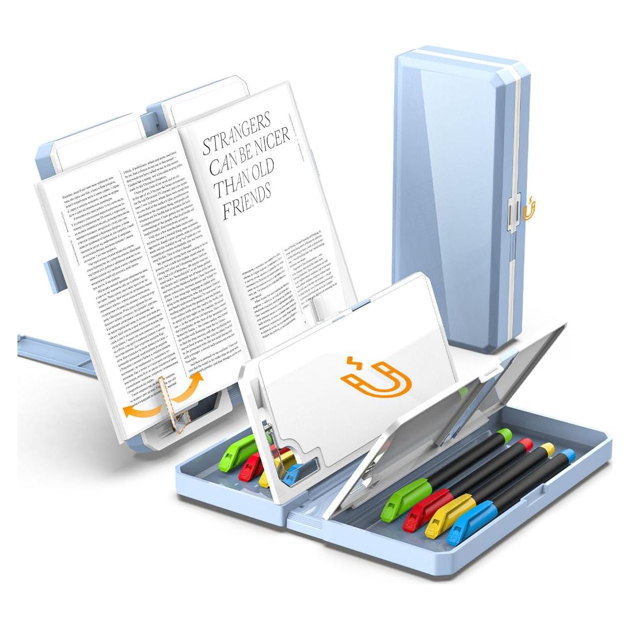 Estuche Multifuncional AICase Azul con Soporte Ajustable