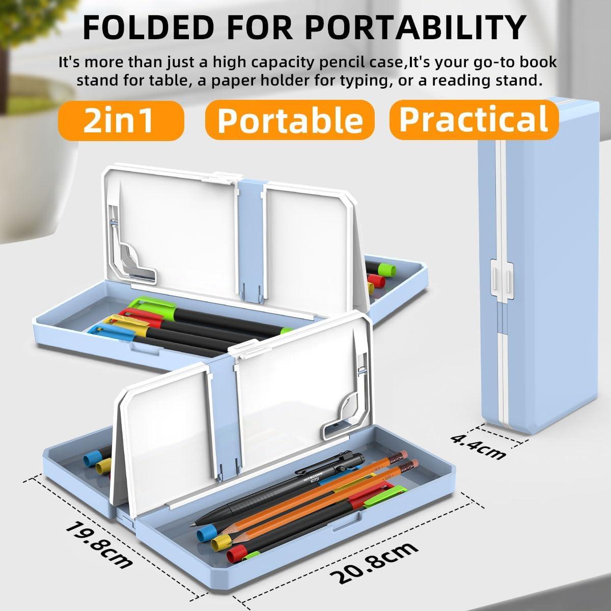 Estuche Multifuncional AICase Azul con Soporte Ajustable