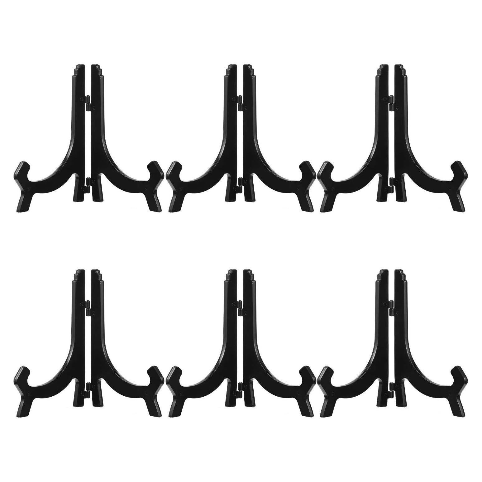 Paquete de 6 Soportes de Acrílico 18 cm Hestya para Platos y Fotos