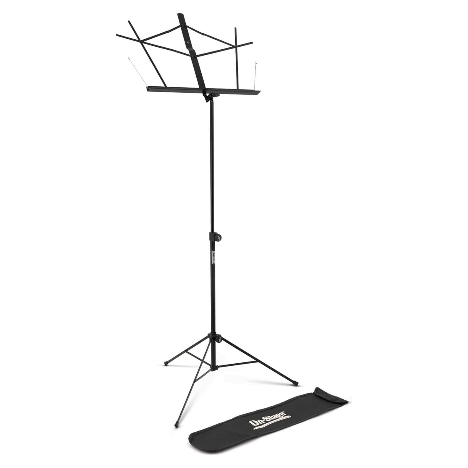 Soporte de Partituras Plegable OnStage SM7122BB Negro
