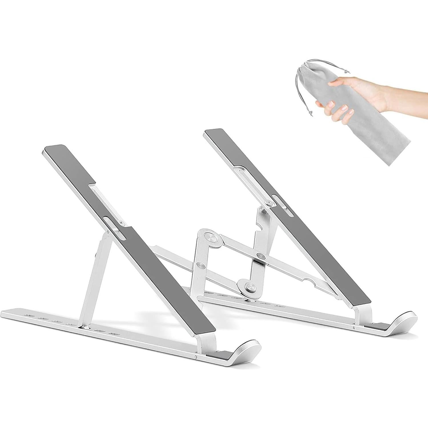 Soporte Ajustable para Laptop ZSIMC de Aluminio Plegable 27.3 cm