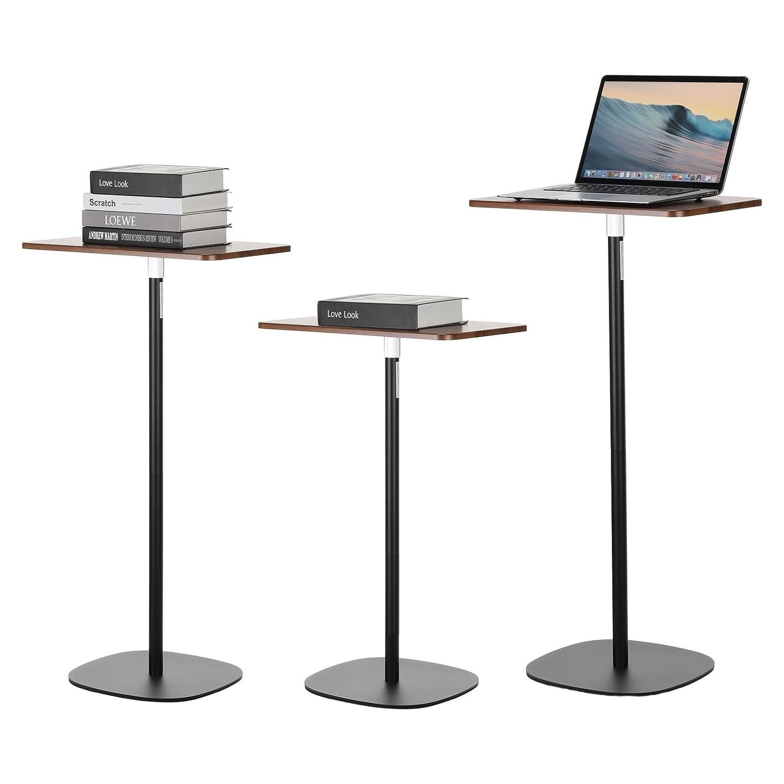 Soporte de Libro Ajustable YOKIVE Negro 47-120 cm Multifuncional