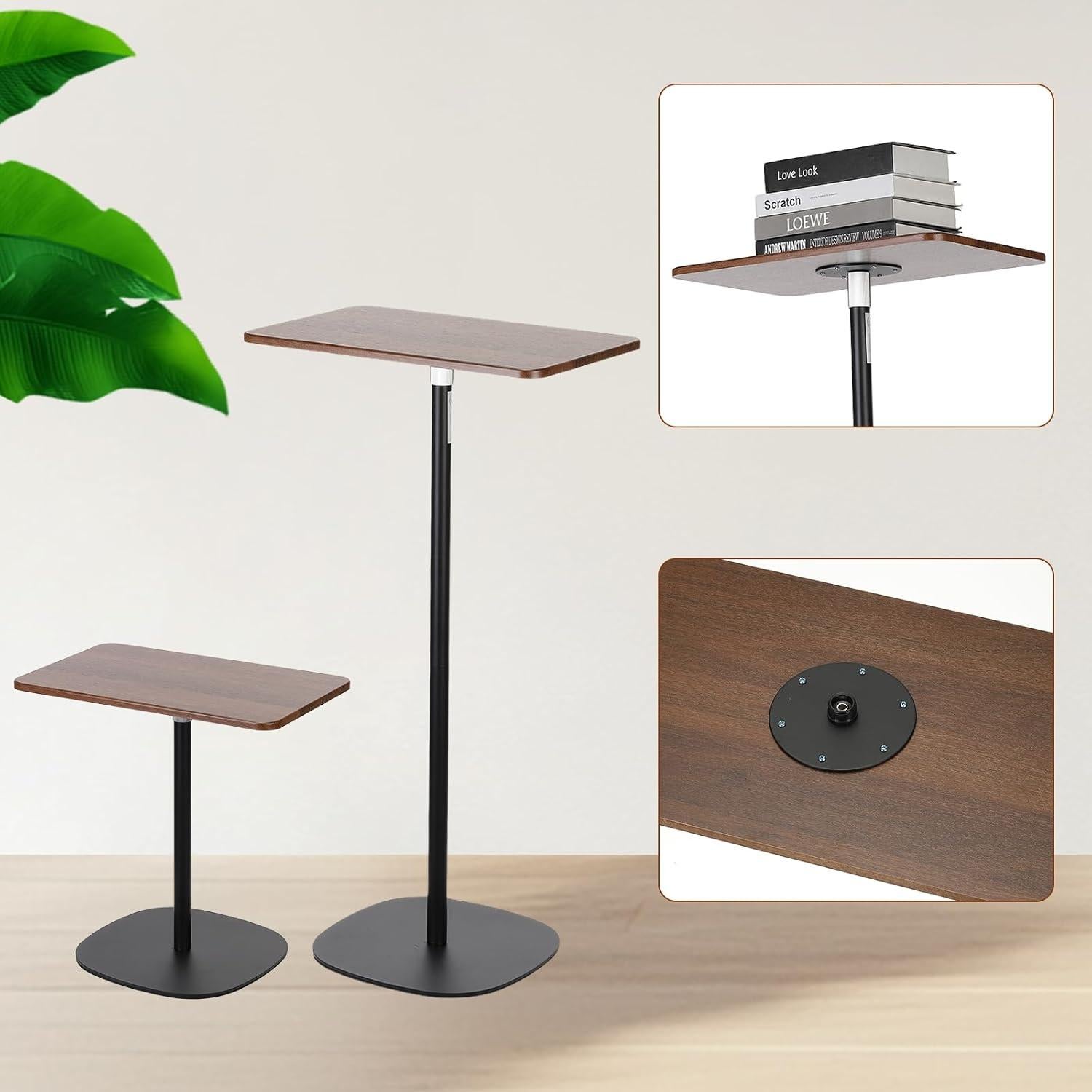 Soporte de Libro Ajustable YOKIVE Negro 47-120 cm Multifuncional