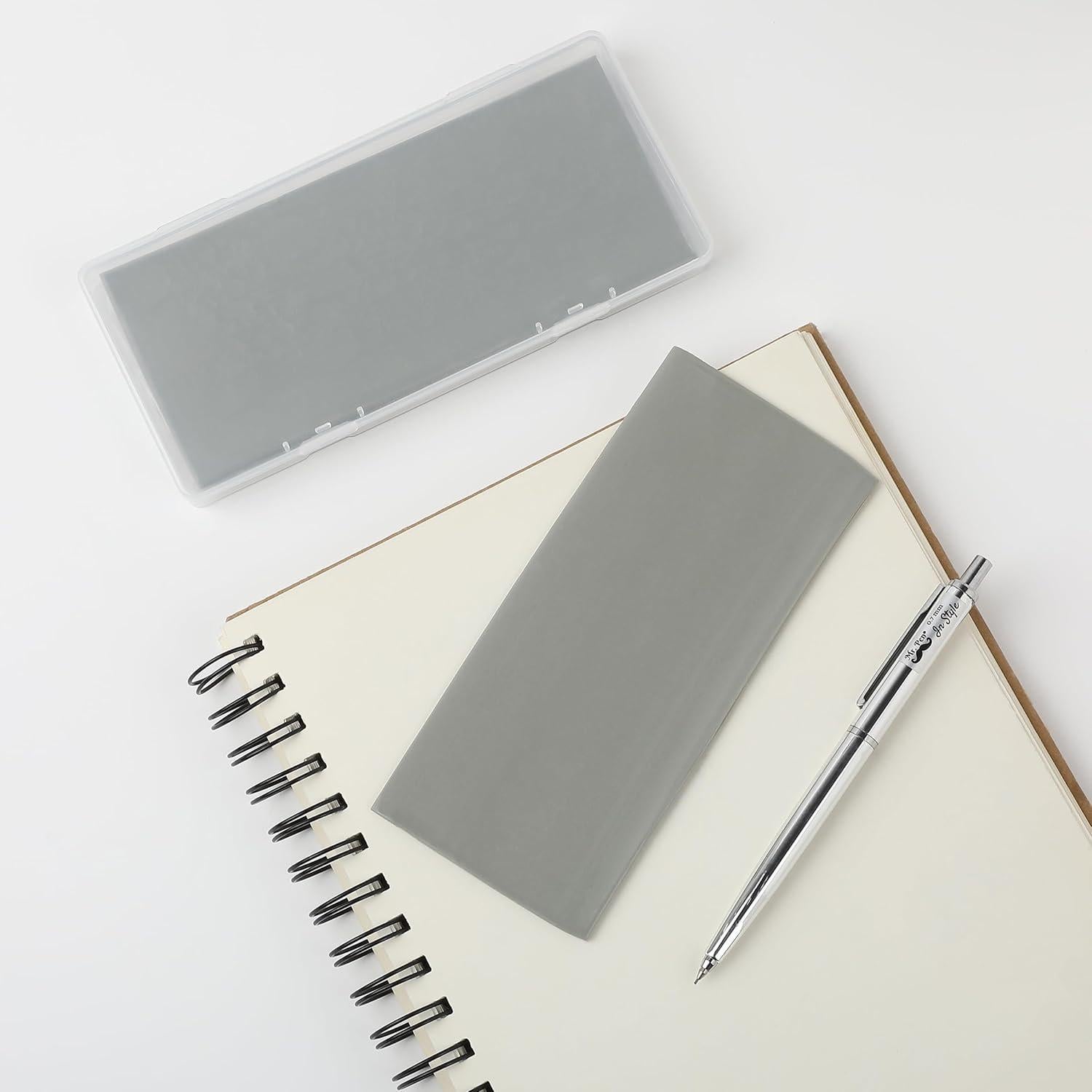 Gomas Amasadas Mr. Pen - Paquete de 4, Gris, 16x7 cm