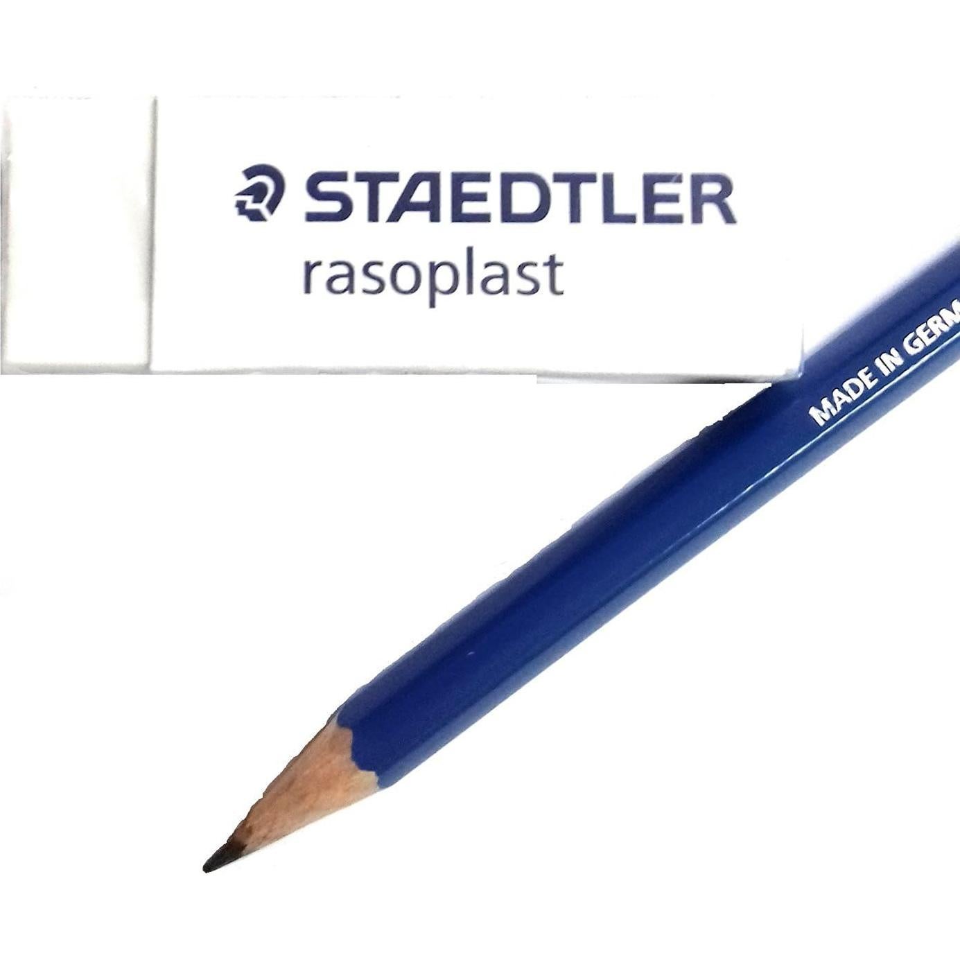 Borrador de lápiz Staedtler Rasoplast grande - Paquete de 5