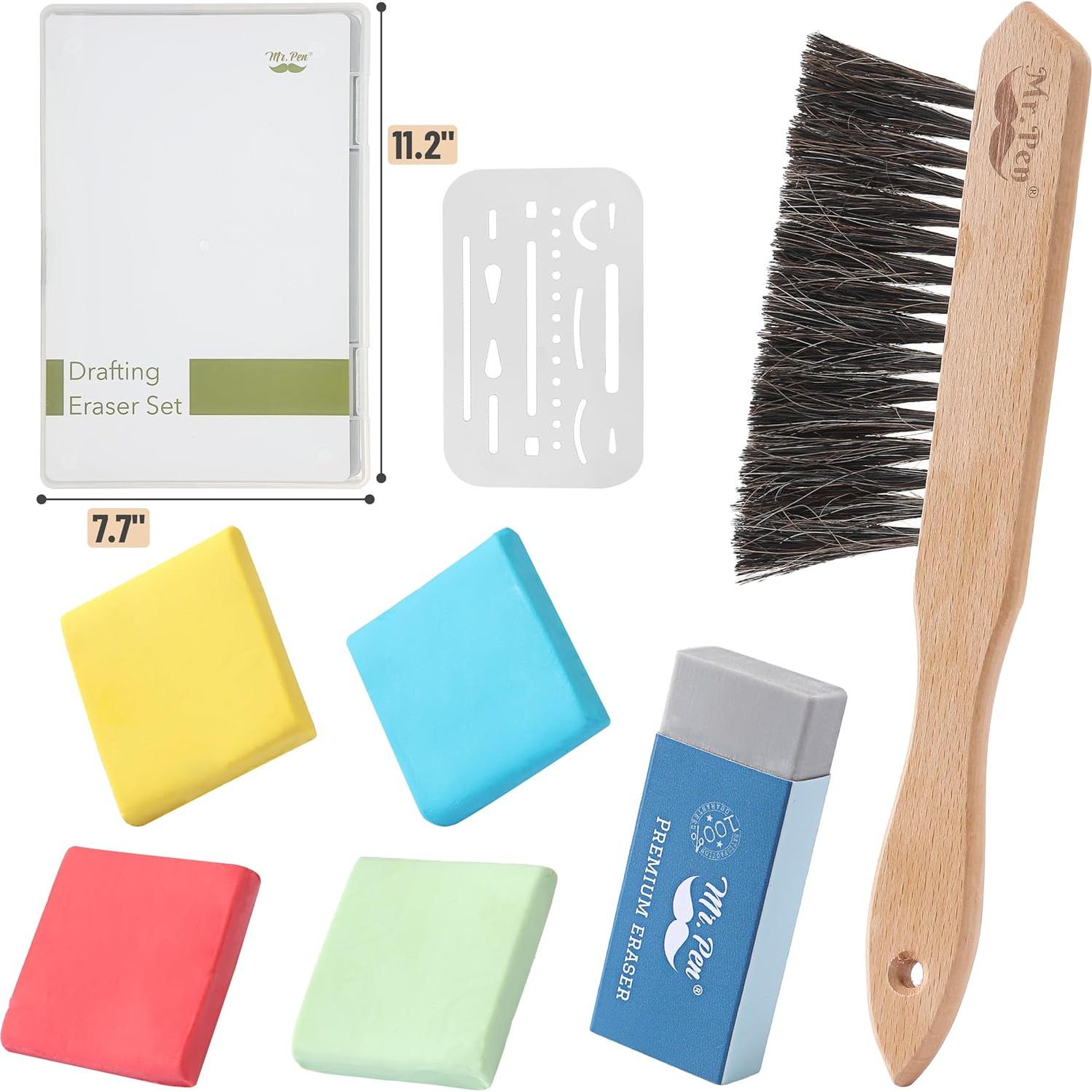 Set de Gomas de Borrar y Lápices Mr. Pen - 12 Lápices #2HB