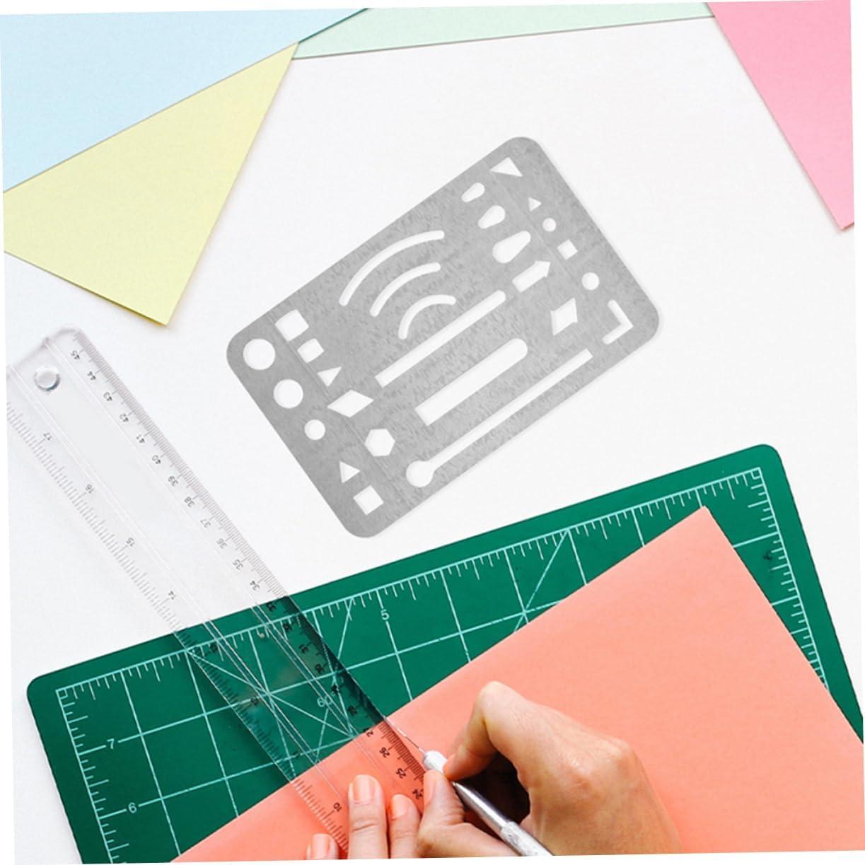 Escudos de Borrado Acero Inoxidable ERINGOGO 3 Piezas 9.1x5.2cm