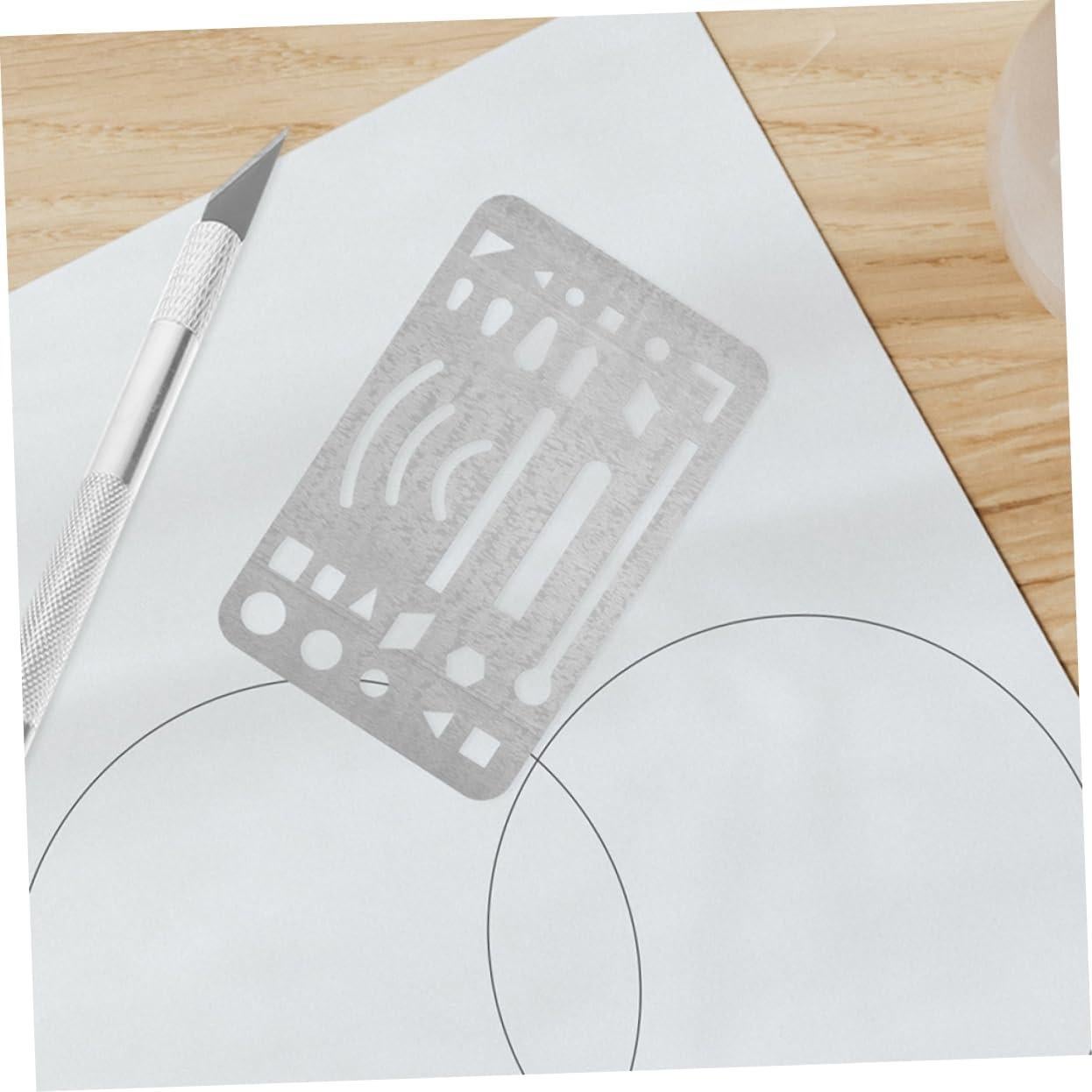 Plantillas de Borrado Homoyoyo Acero Inoxidable 3 Piezas