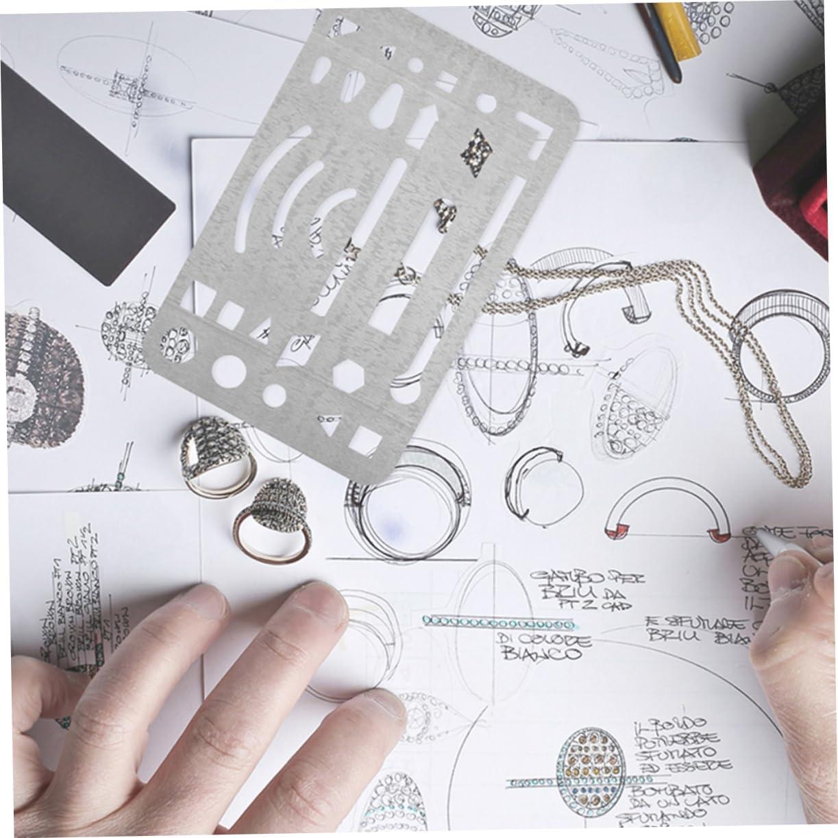 Plantillas de Borrado Homoyoyo Acero Inoxidable 3 Piezas