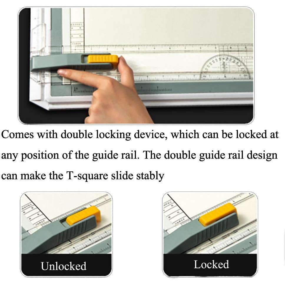 Mesa de Dibujo A3 SALEMAR con Escala y Accesorios
