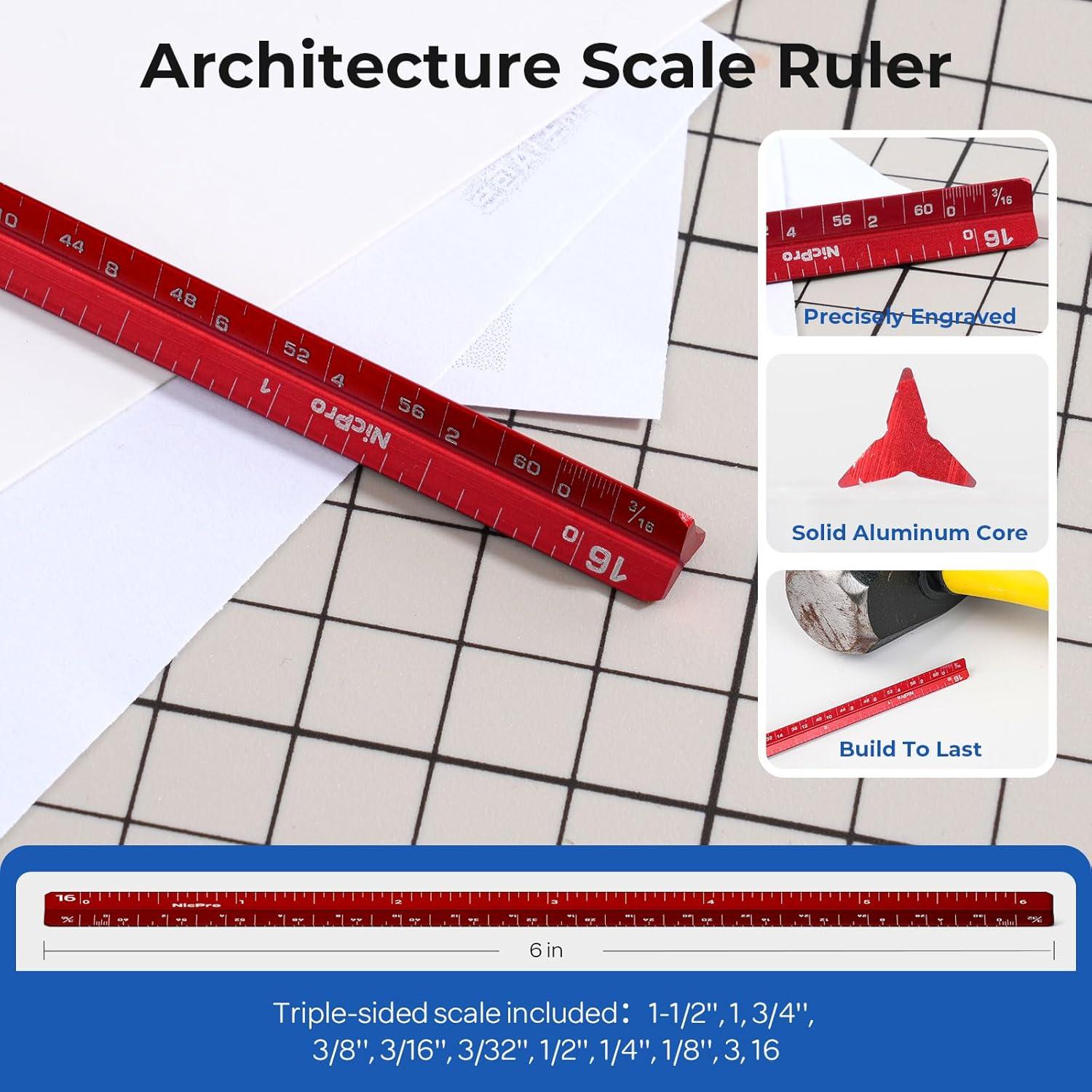Juego de Dibujo Profesional Nicpro 30 PCS con Estuche