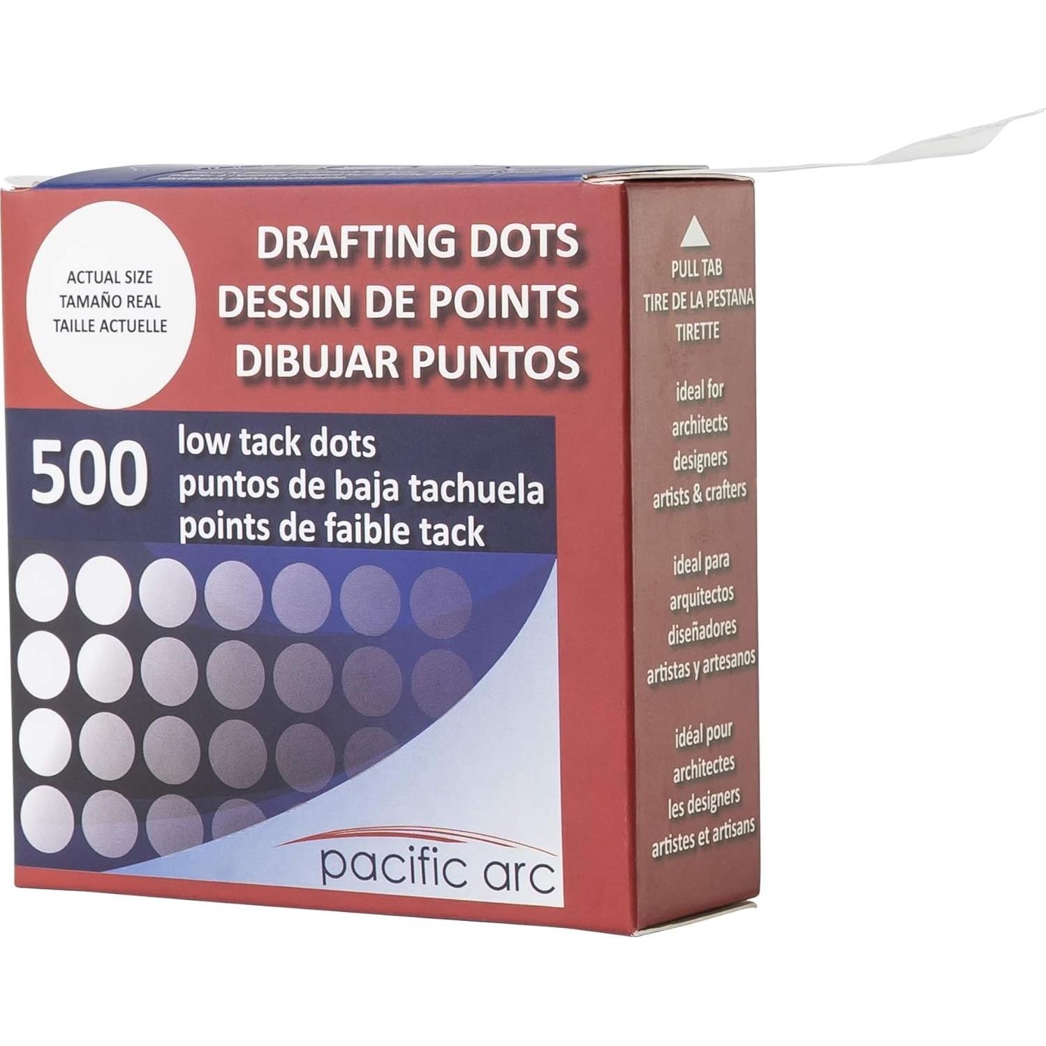 Puntos de Dibujo Profesional Pacific Arc 500 Unidades Blanco