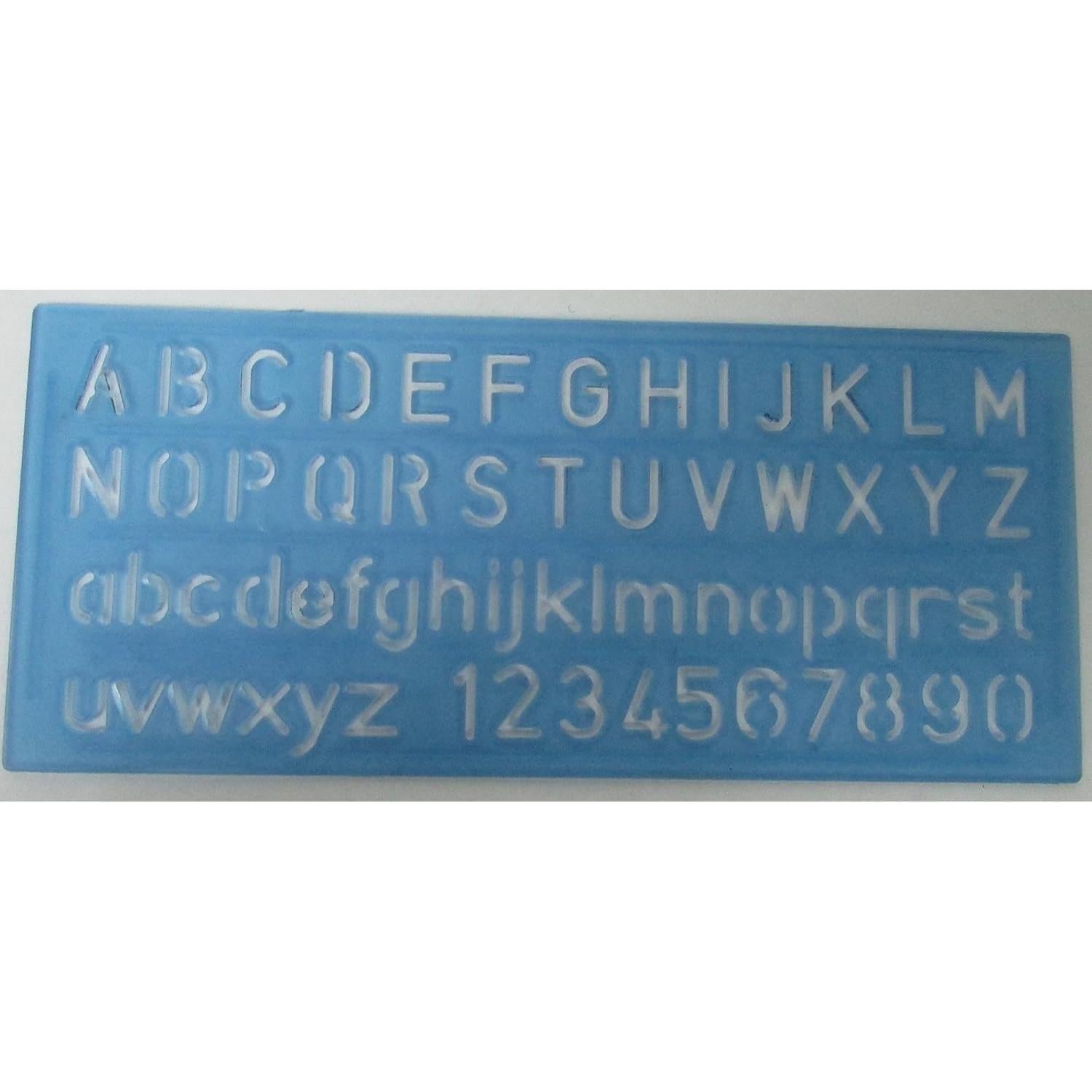 Juego de Plantillas Artísticas Yosogo - 2 Dibujo + 4 Letras