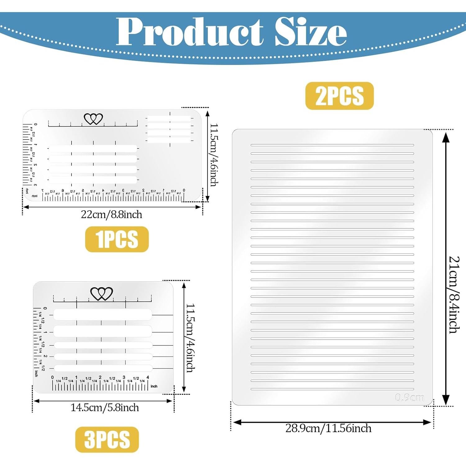 Plantilla de Letras para Journaling Tucnoeu - 6 Piezas