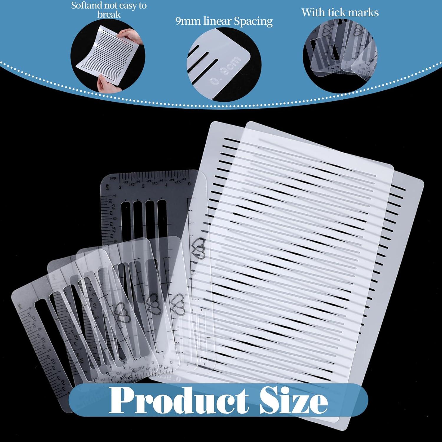 Plantilla de Letras para Journaling Tucnoeu - 6 Piezas