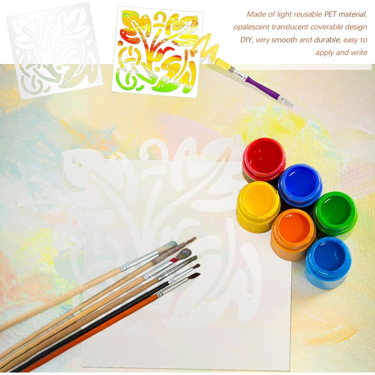 Hojas de Plantilla Mylar FSWCCK 25 Pcs 30.48x30.48 cm