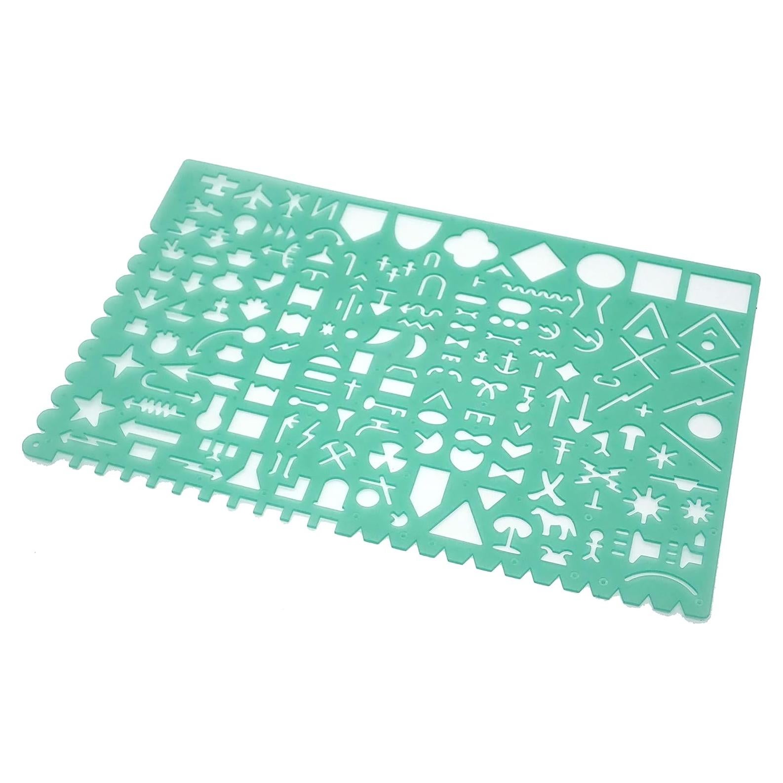 Plantilla Stencil Militar MTT PL WSS(-) para Mapas Tácticos