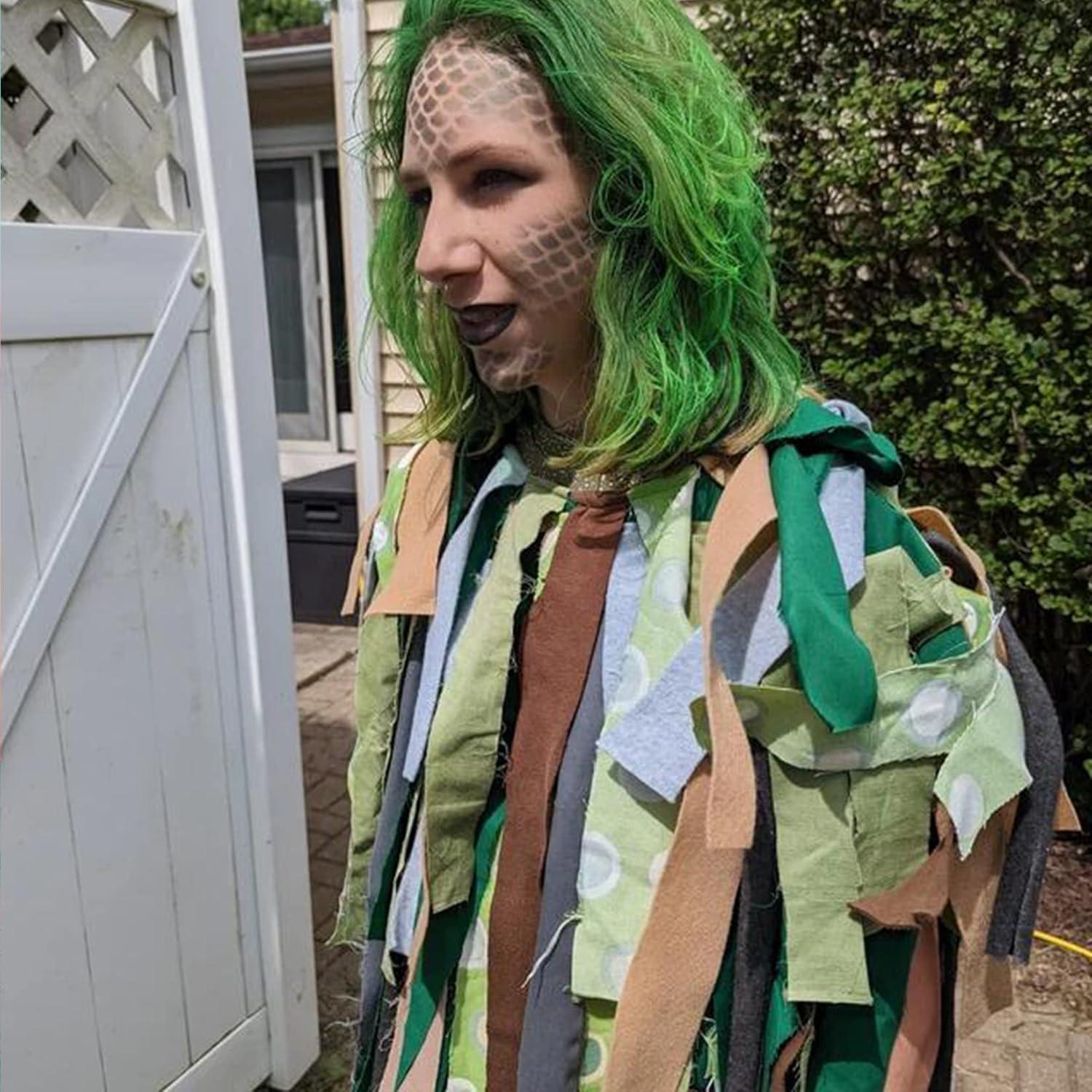 Kit de Plantillas de Maquillaje de Sirena Pkqon - 11 Piezas