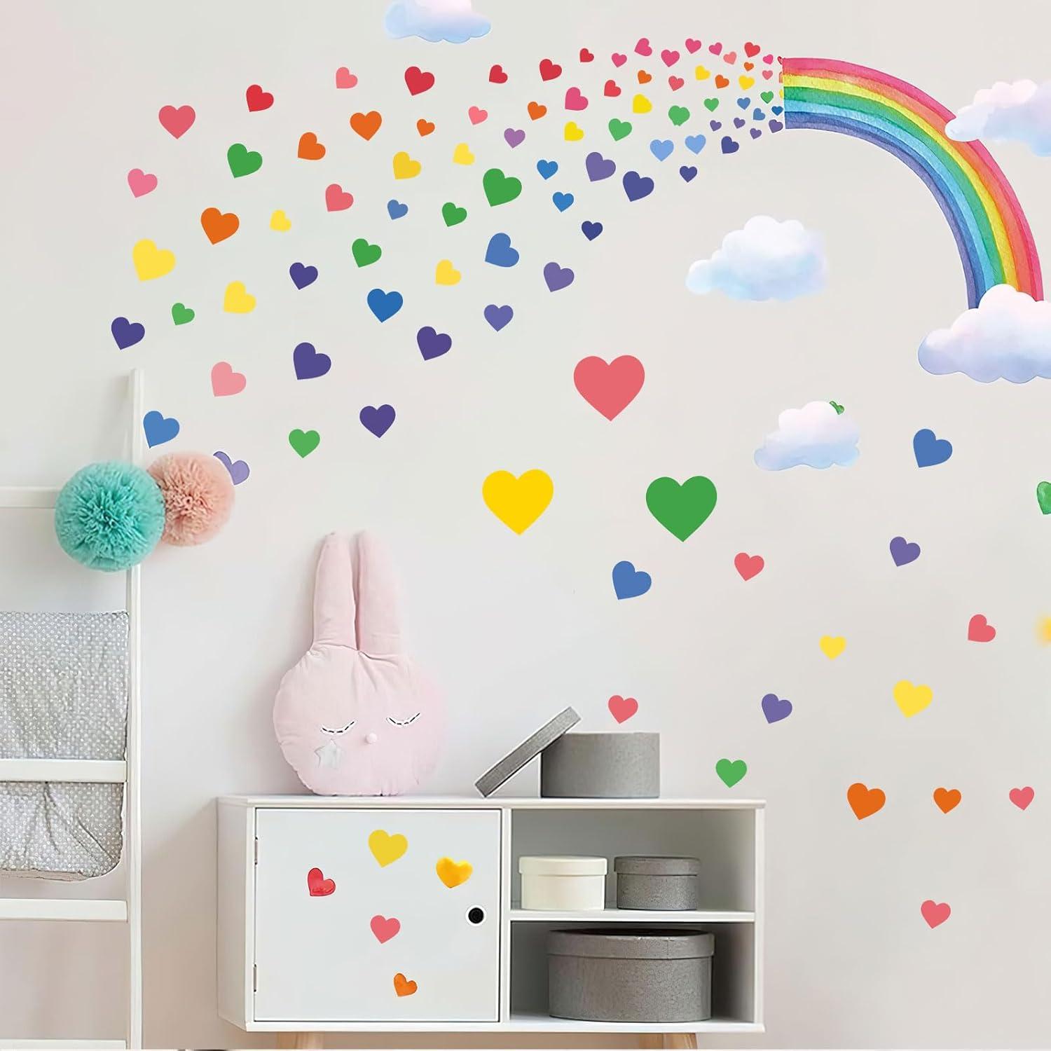 Plantillas de Corazón Reutilizables HVSWLY - 8 Piezas para Pintura