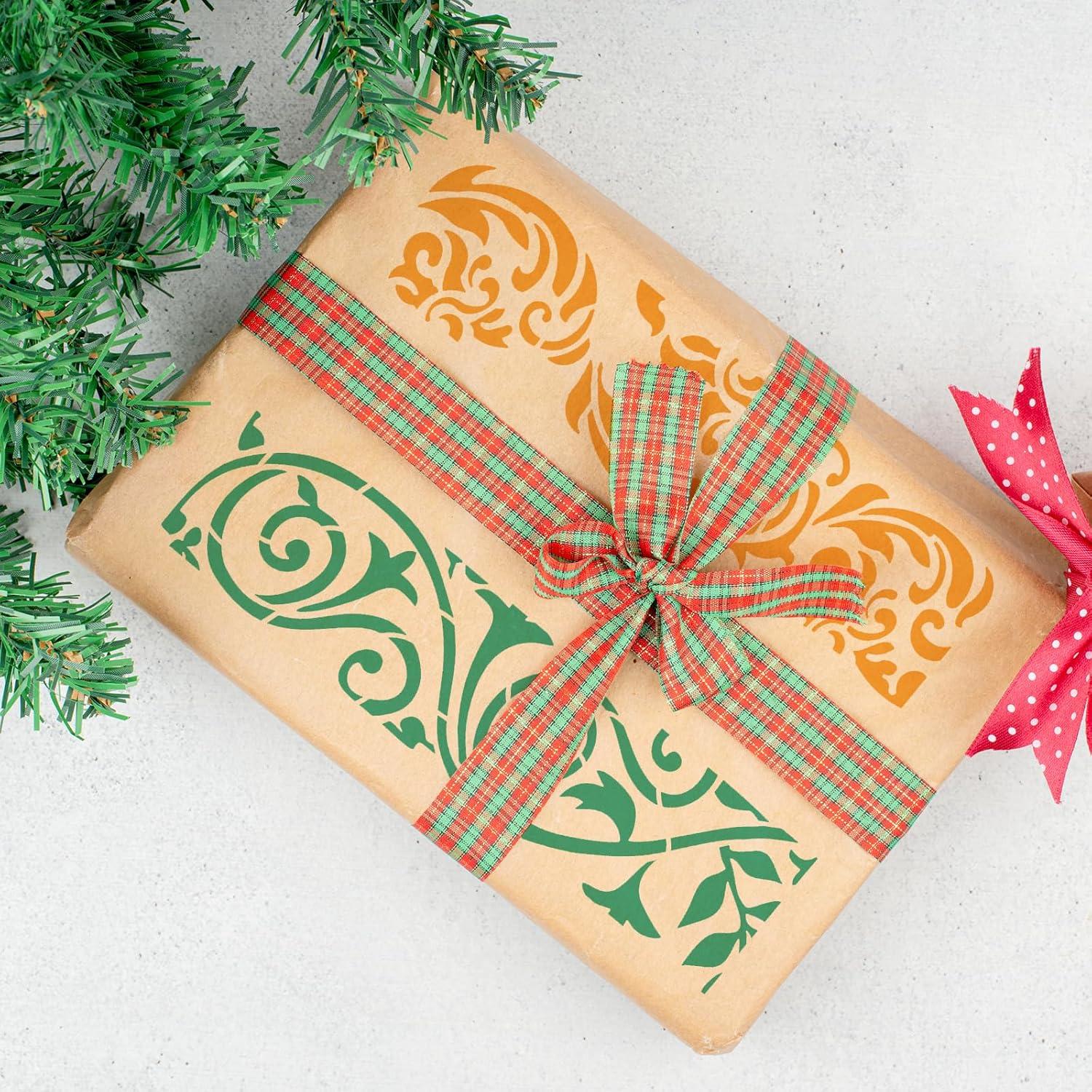 12 Plantillas Decorativas para Pintar Abeillo 28x7.6cm DIY