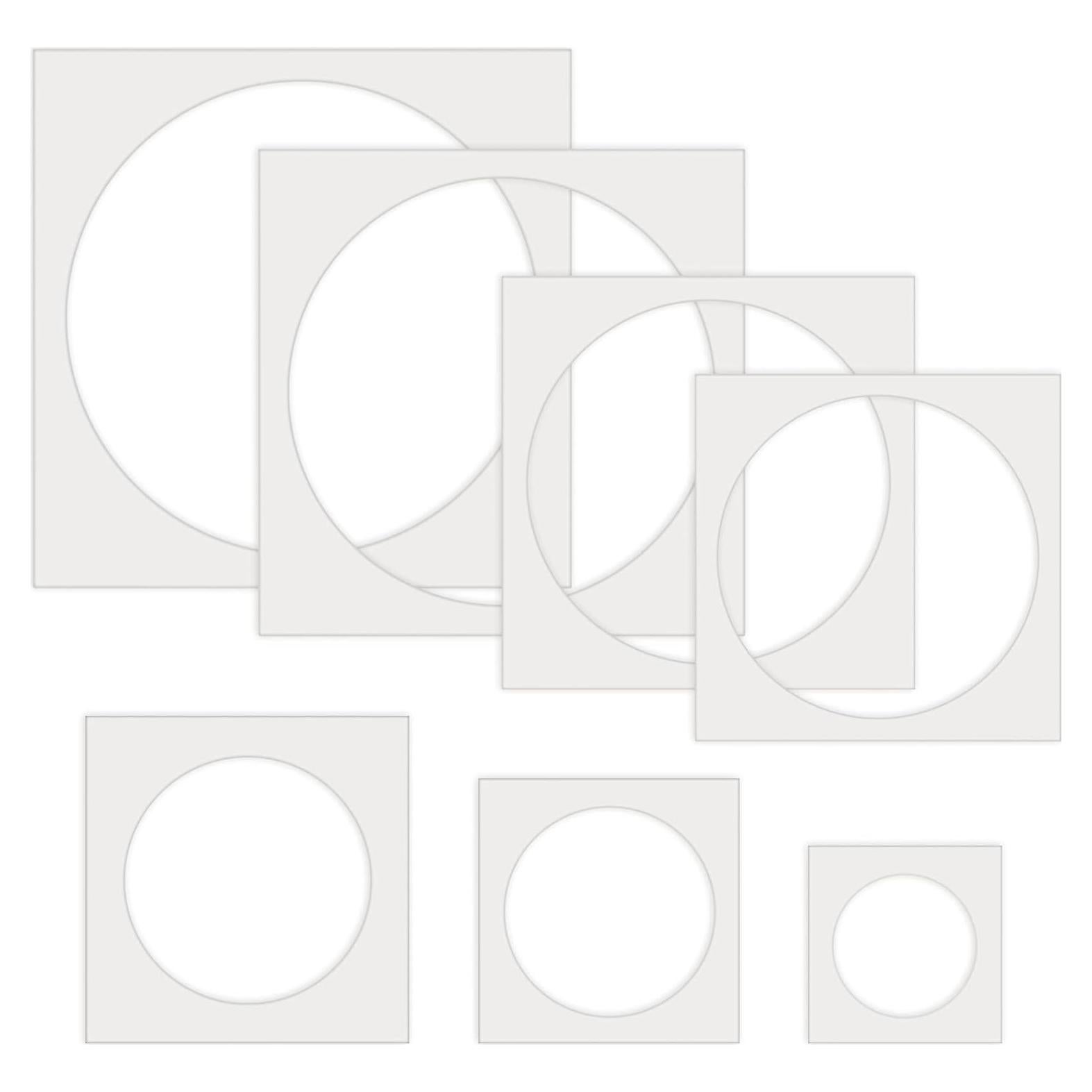 Plantillas de Pintura Teling 14 Piezas para Decoración 25x22.5cm