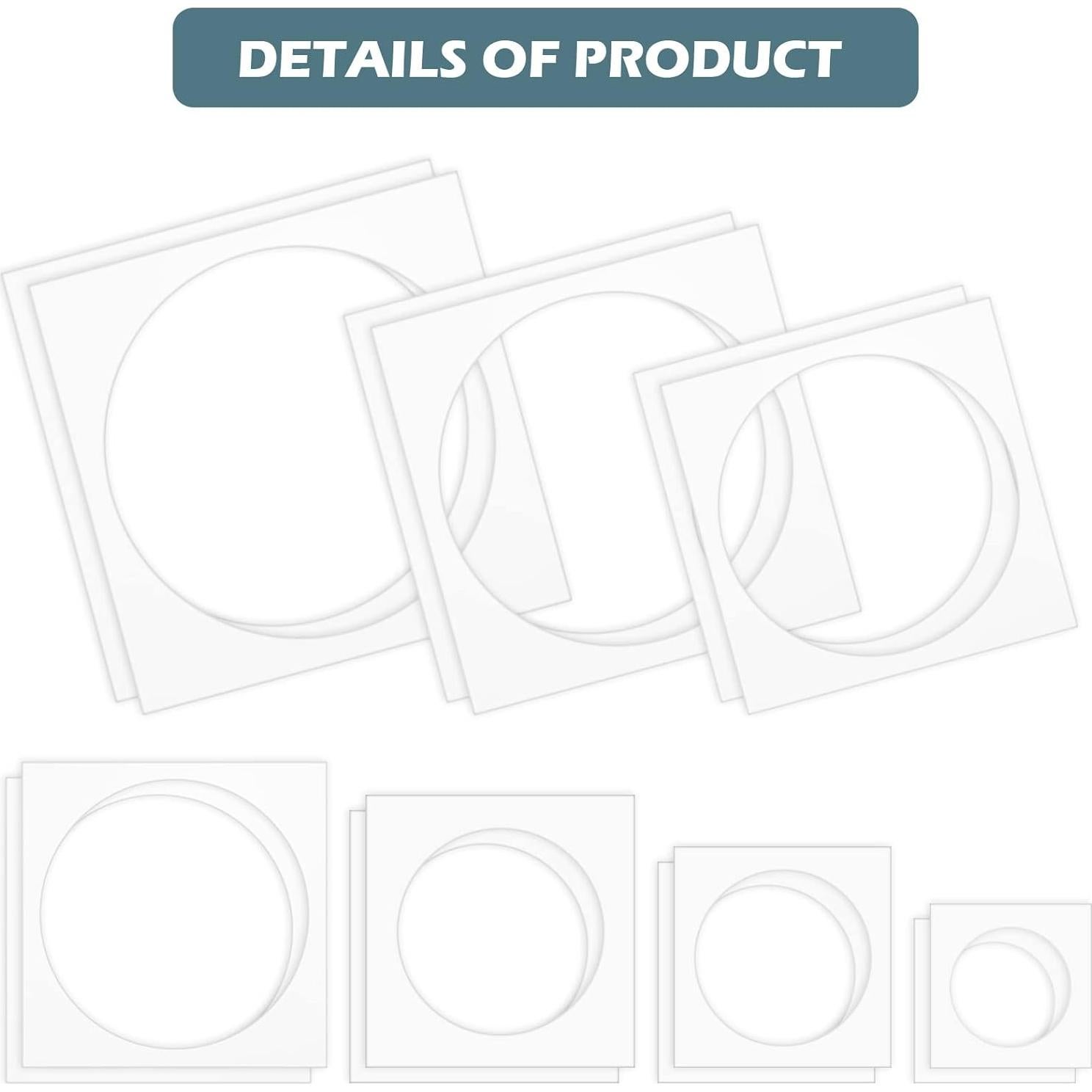 Plantillas de Pintura Teling 14 Piezas para Decoración 25x22.5cm