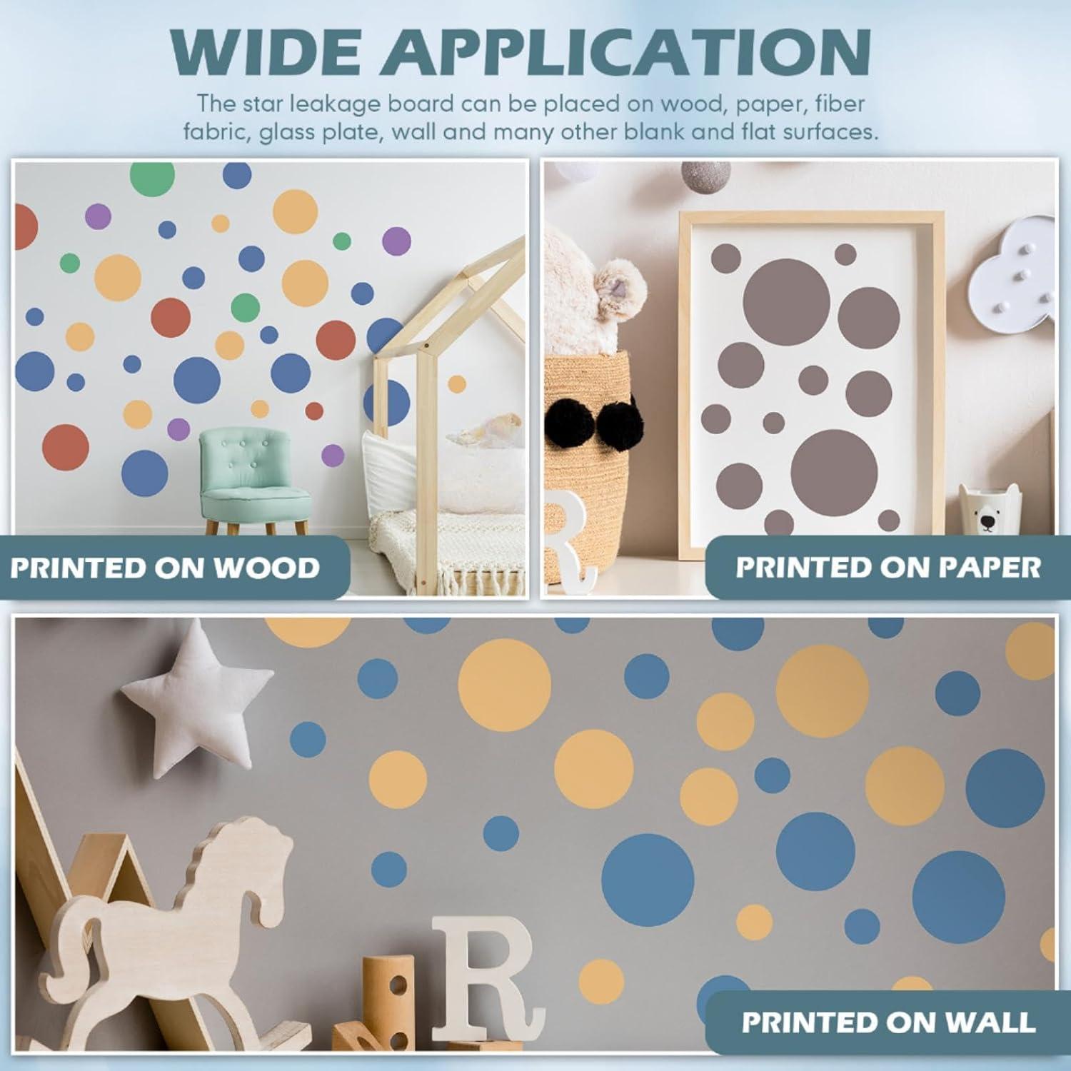 Plantillas de Pintura Teling 14 Piezas para Decoración 25x22.5cm