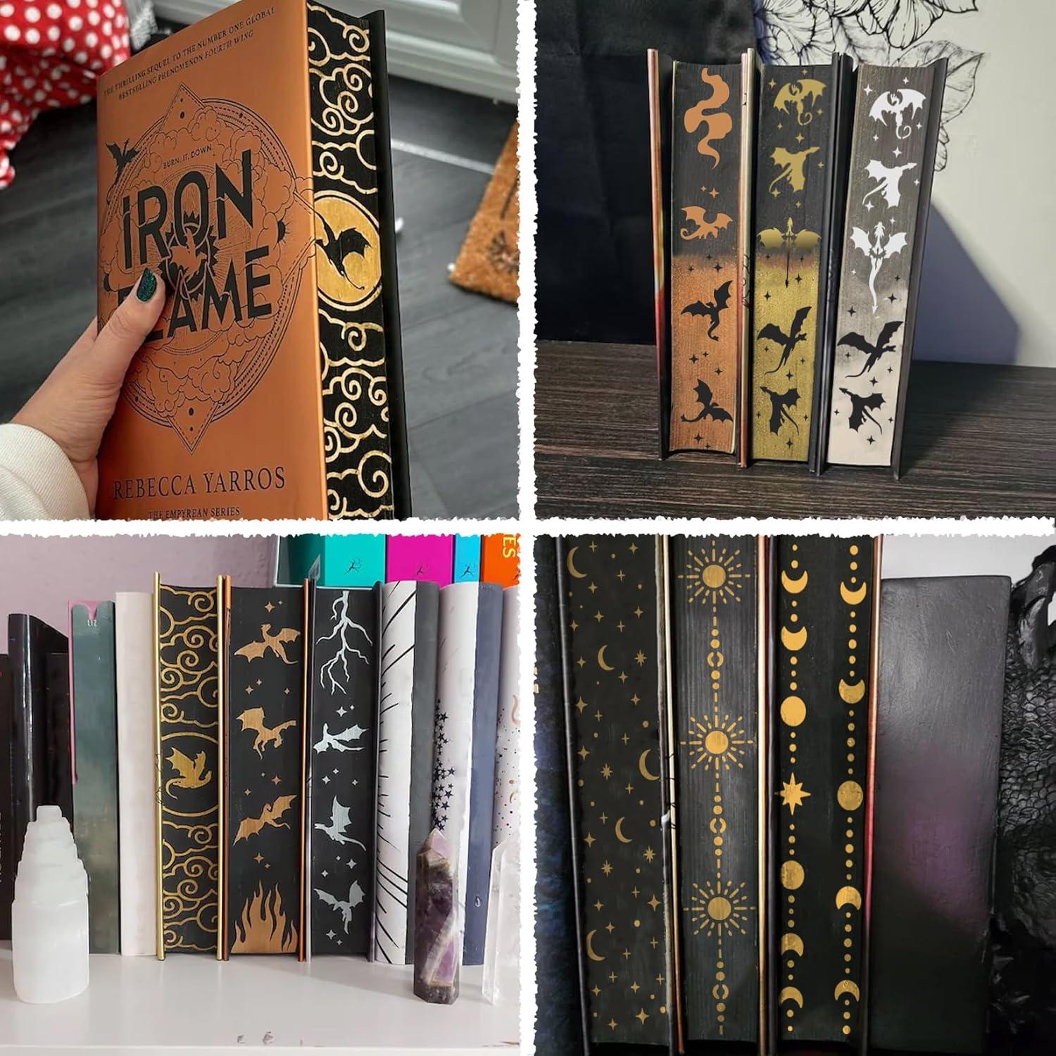 Plantillas de Bordes para Pintar MYJMN - 16 Piezas 30x7.6 cm