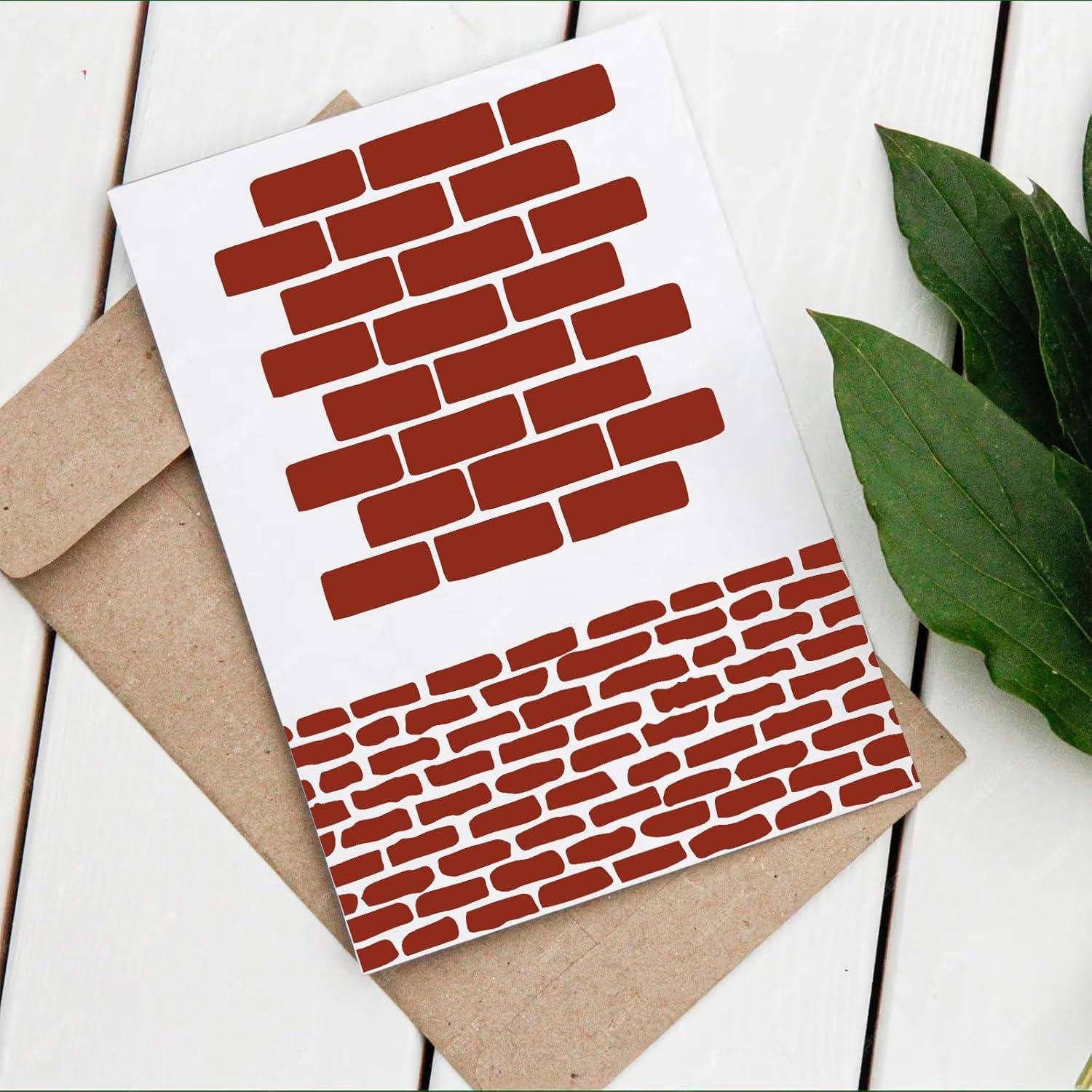 16 Plantillas de Textura de Madera Resflyar 15.24 cm Reutilizables