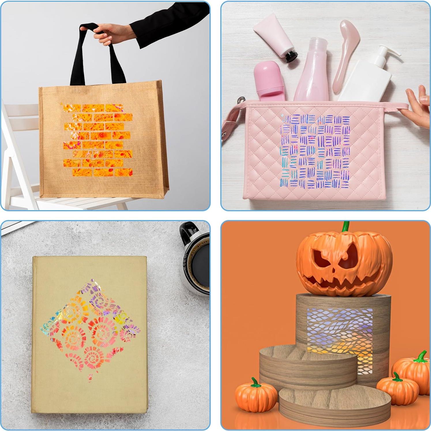 16 Plantillas Reutilizables para Pintura CIATBYYJ 15.24 cm