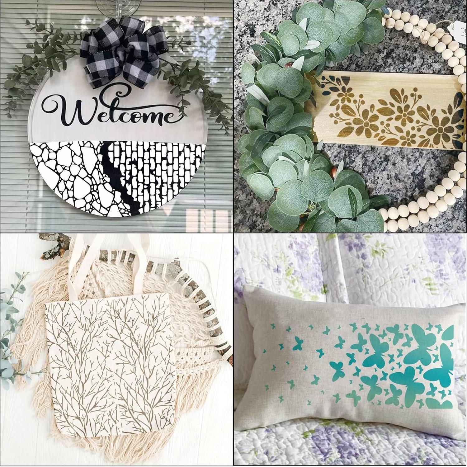 Plantillas para Manualidades Boqon - 8 Piezas Ramas y Notas Musicales