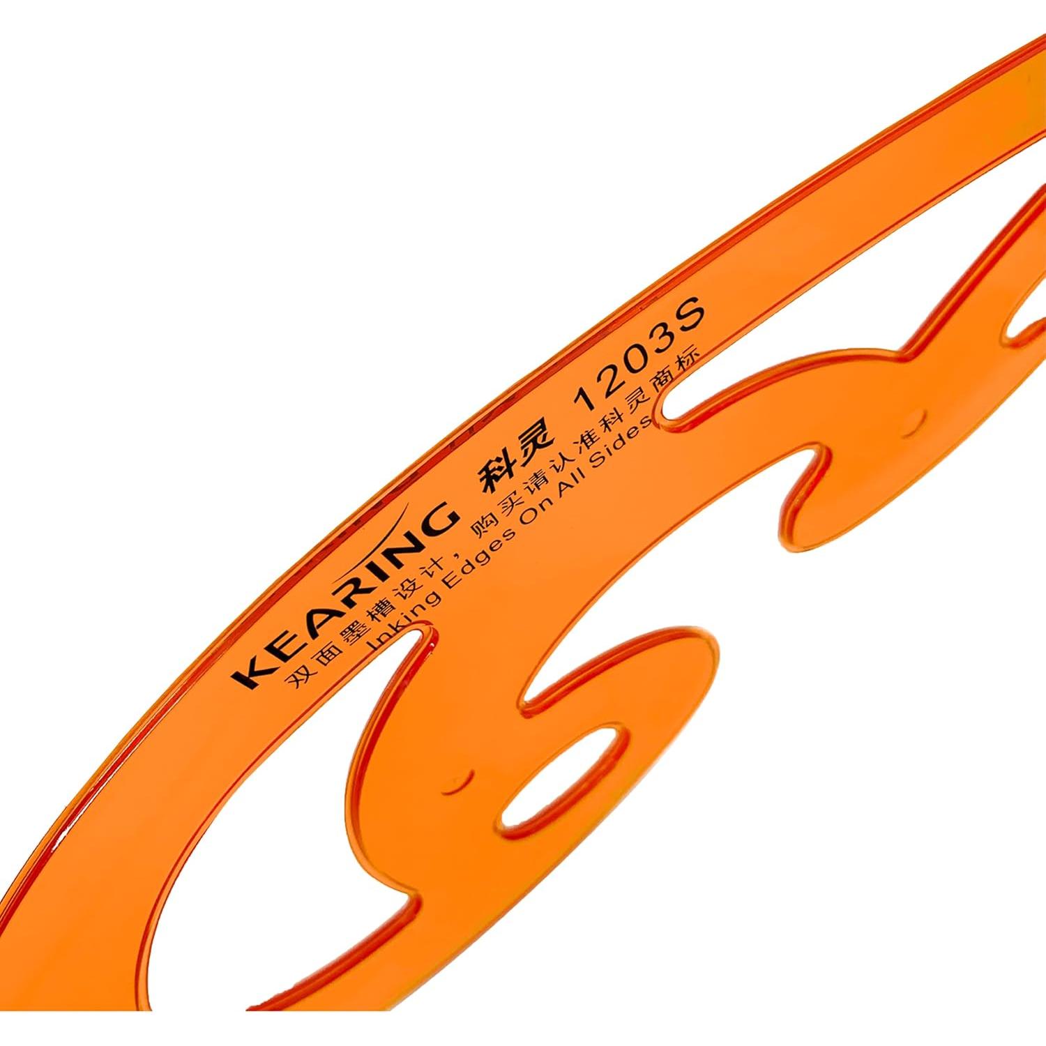 Conjunto de Plantillas de Curva Francesa KEARING 3 Piezas