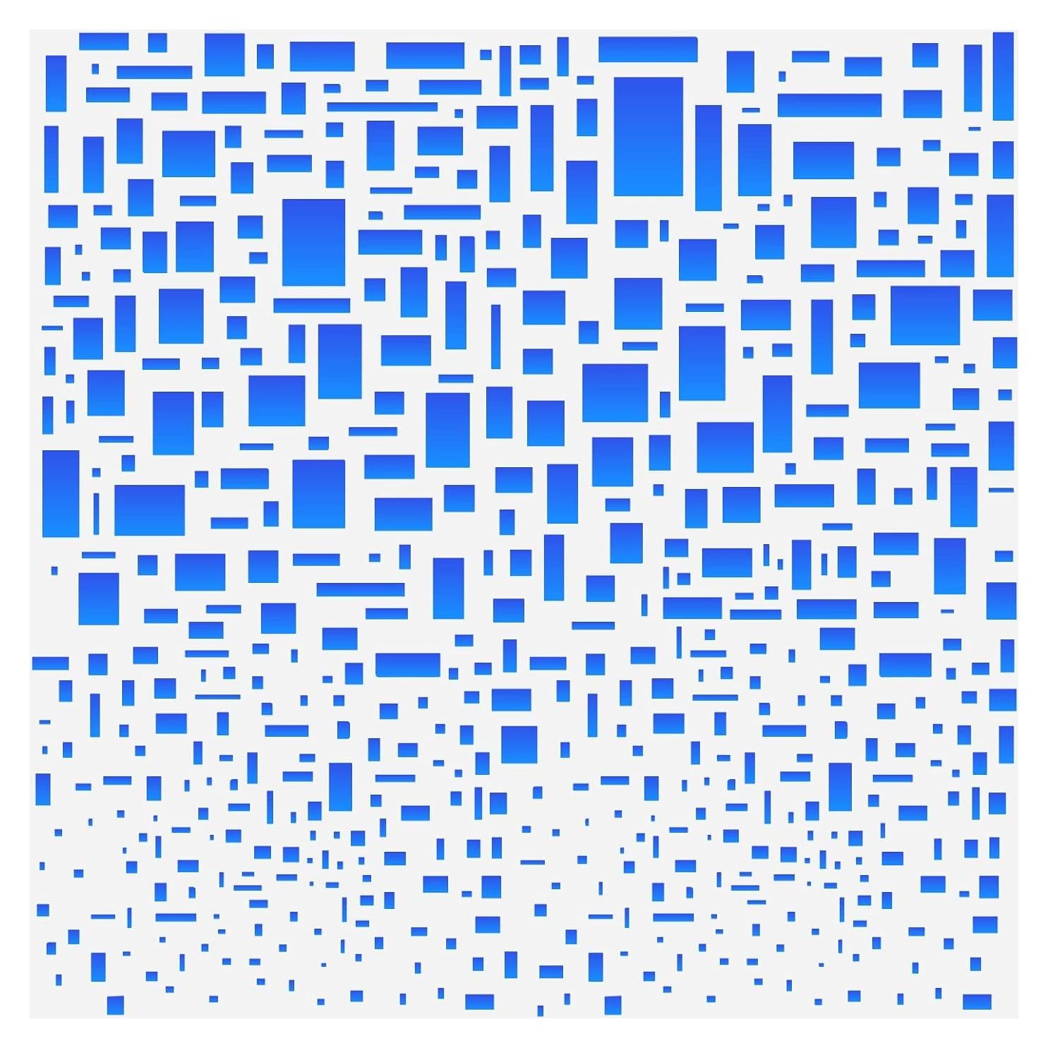 Plantilla Cubista FINGERINSPIRE 30x30 cm Reutilizable