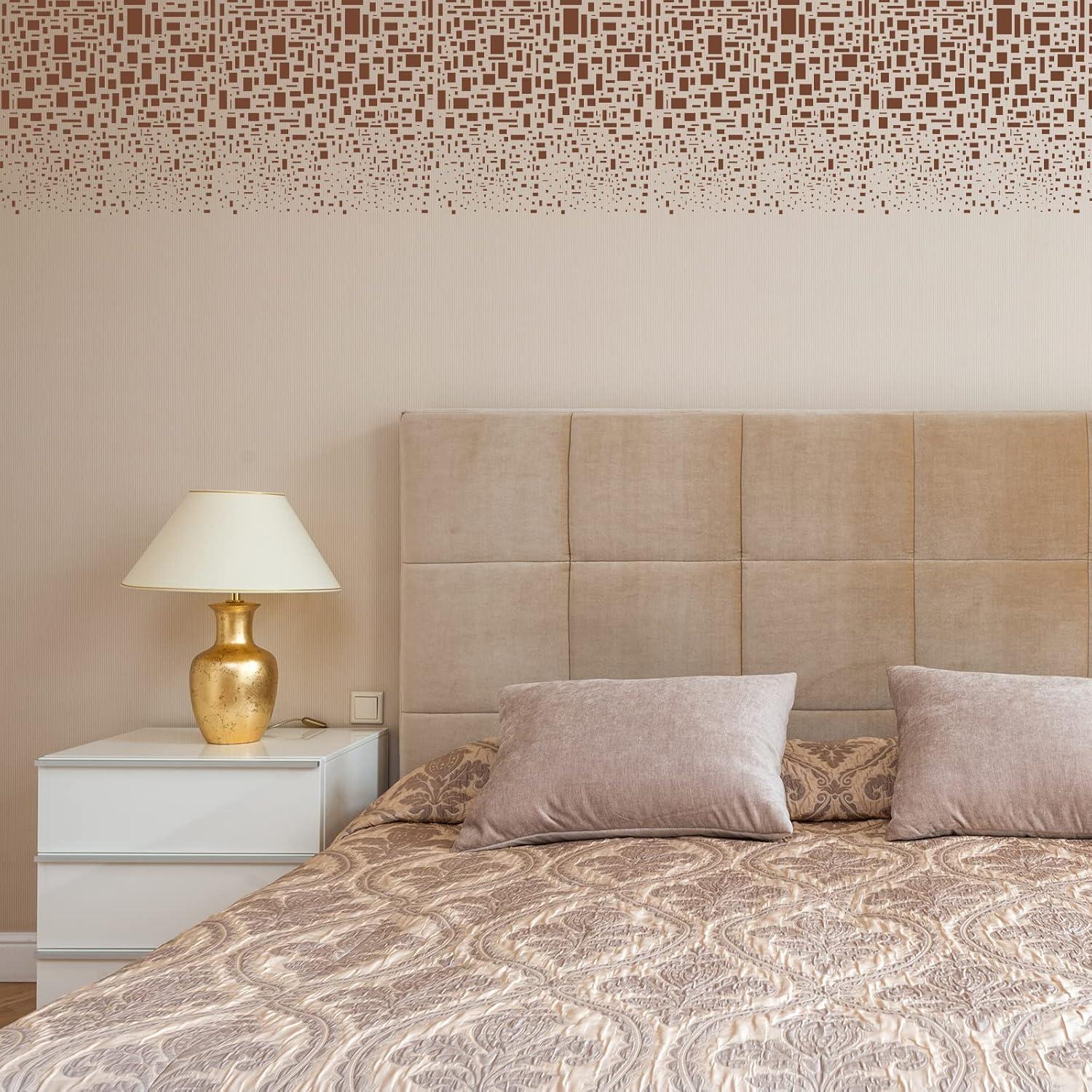 Plantilla Cubista FINGERINSPIRE 30x30 cm Reutilizable