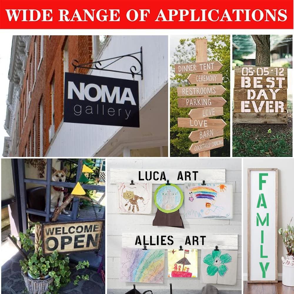 Kit de Plantillas de Manualidades HZMM - 42 Piezas Reutilizables