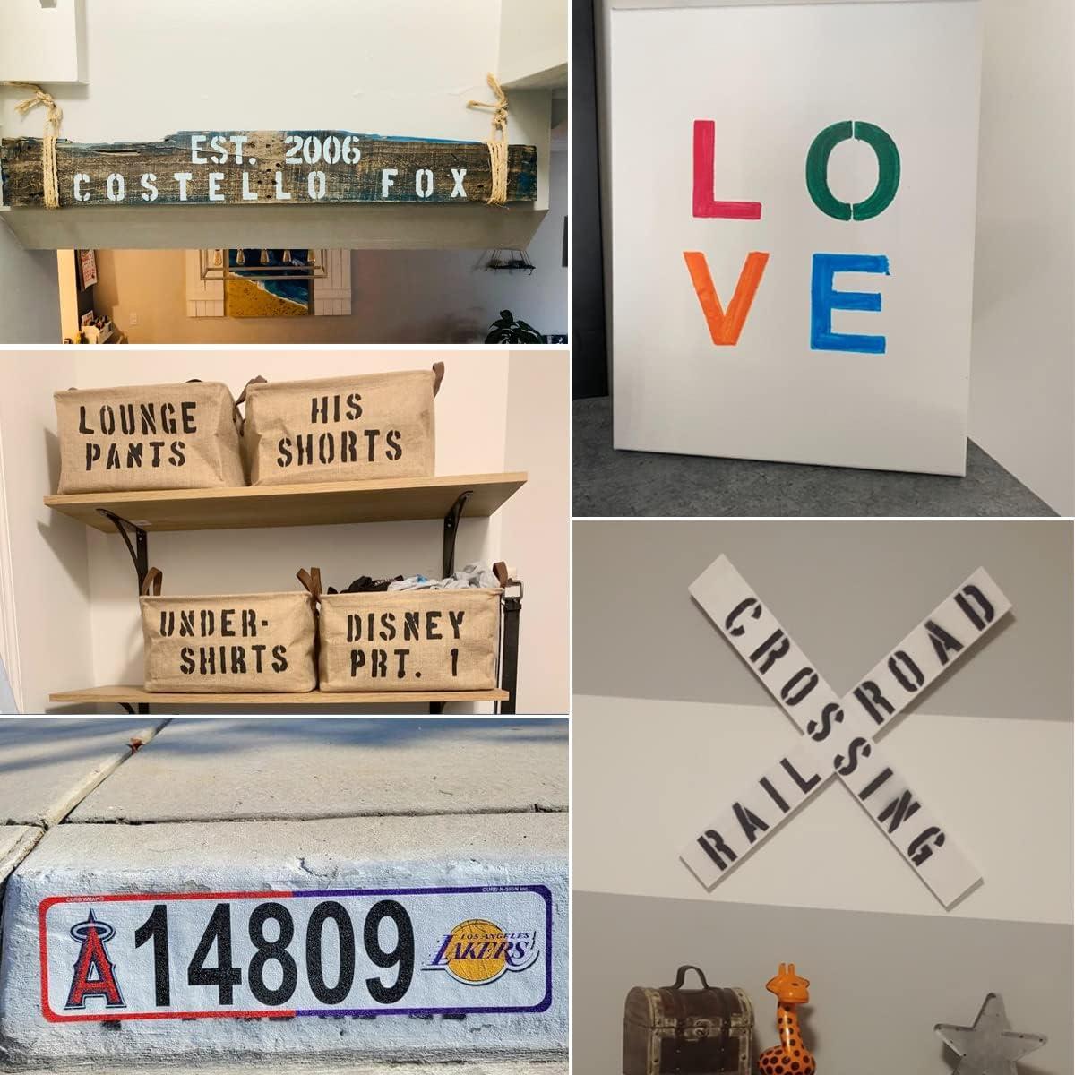 Kit de Plantillas de Manualidades HZMM - 42 Piezas Reutilizables