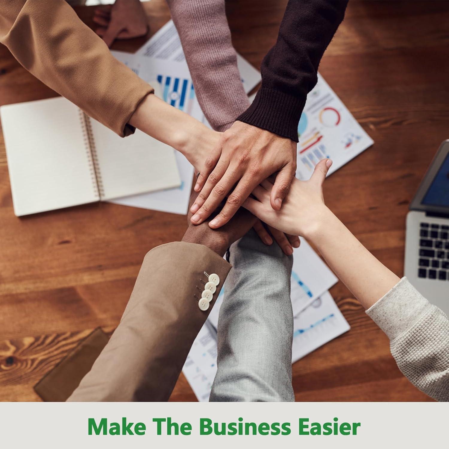 Kit de Recarga de Tinta 5 en 1 Dikarsum - Compatible 60XL 61XL 62XL