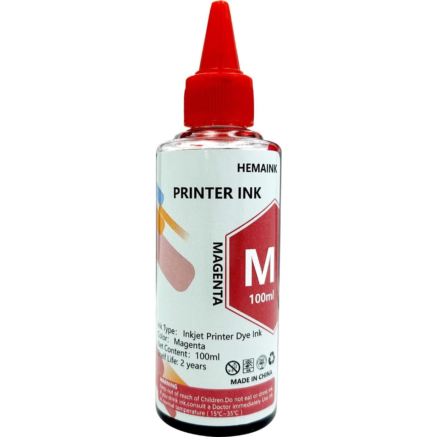 Kit de Recarga de Tinta Canon PGI-280 CLI-281 6 Botellas 100ml