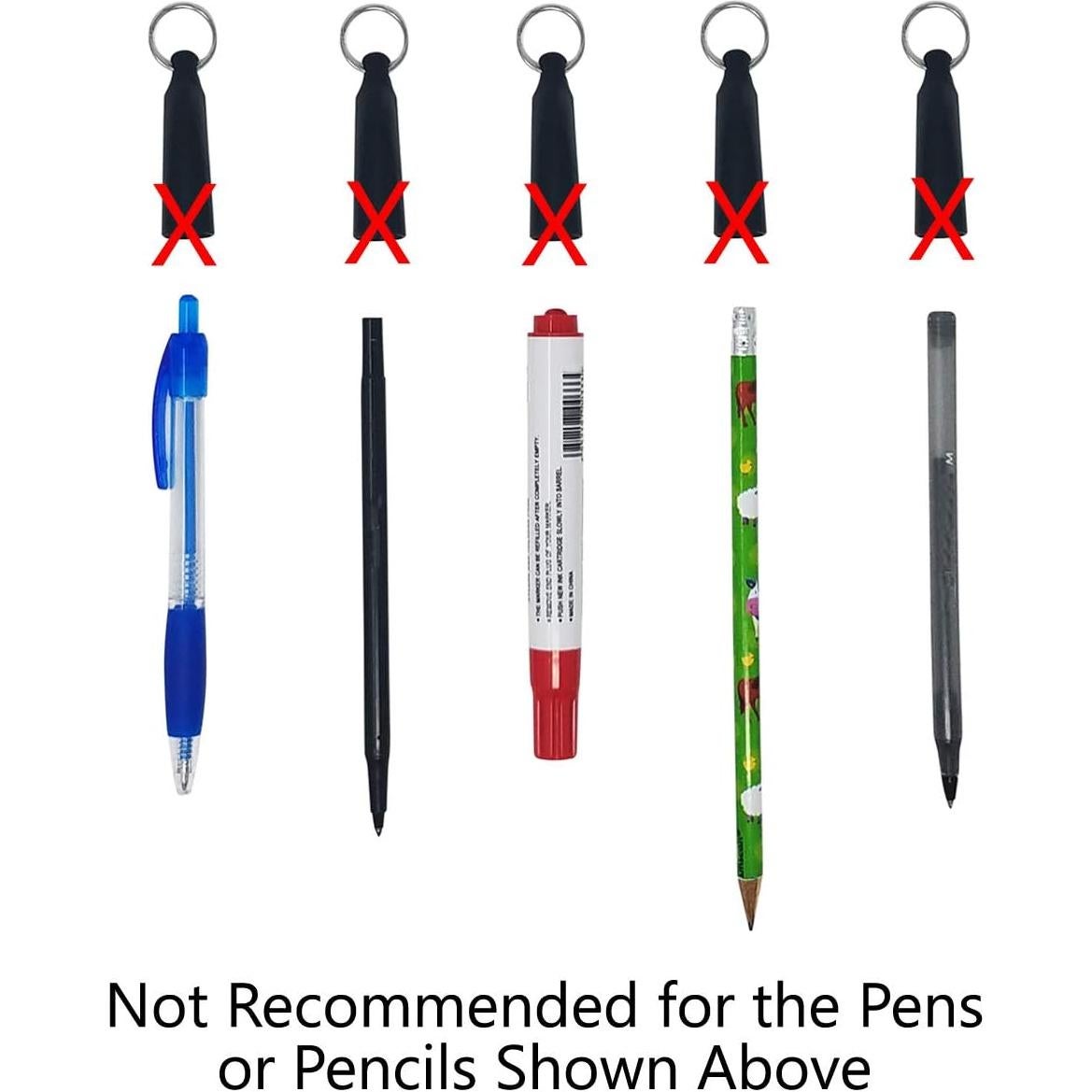 Carrete Retráctil para Bolígrafos Reel-N-Rite - Paquete de 2