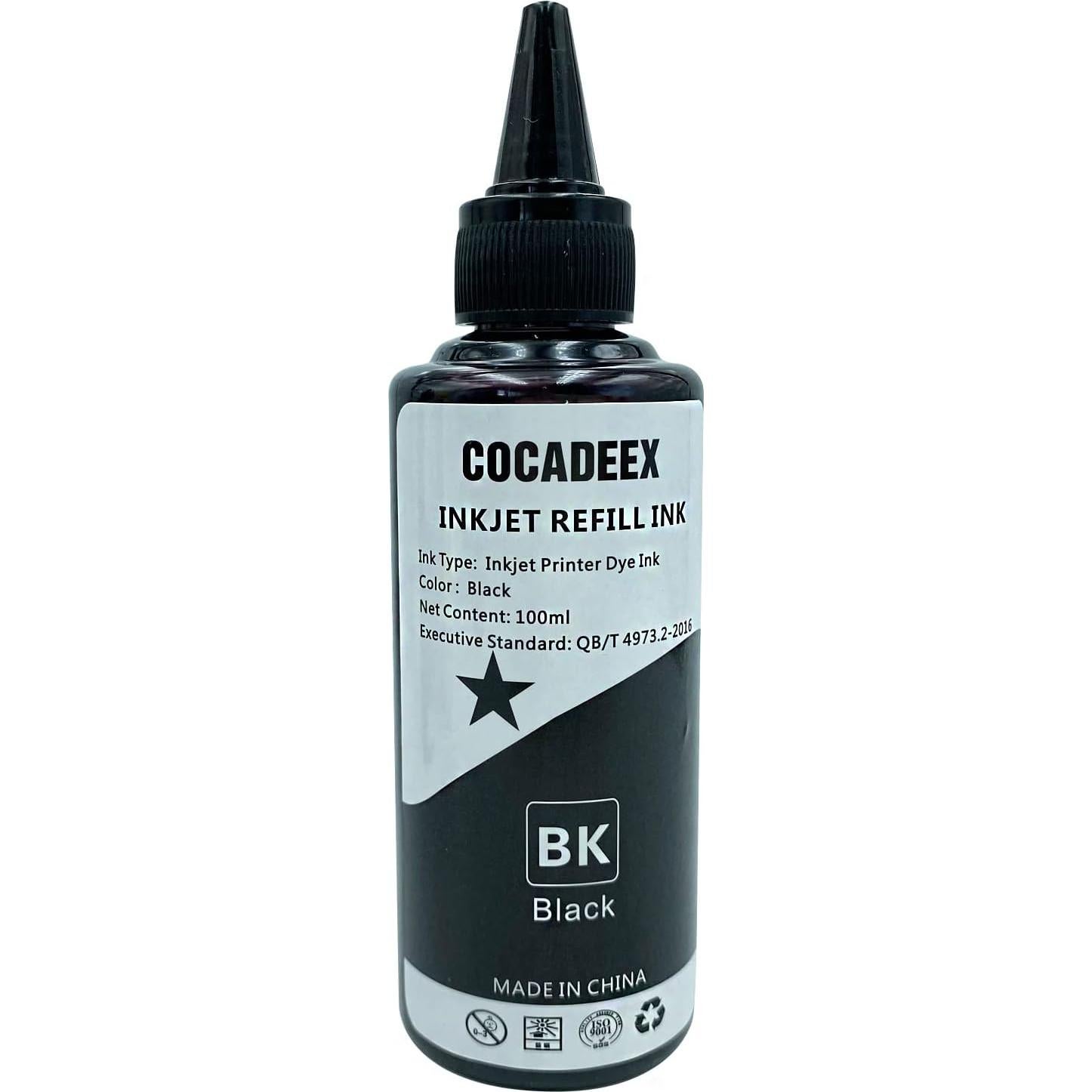 Kit de Recarga de Tinta COCADEEX 500ml Compatible HP 67XL 65XL